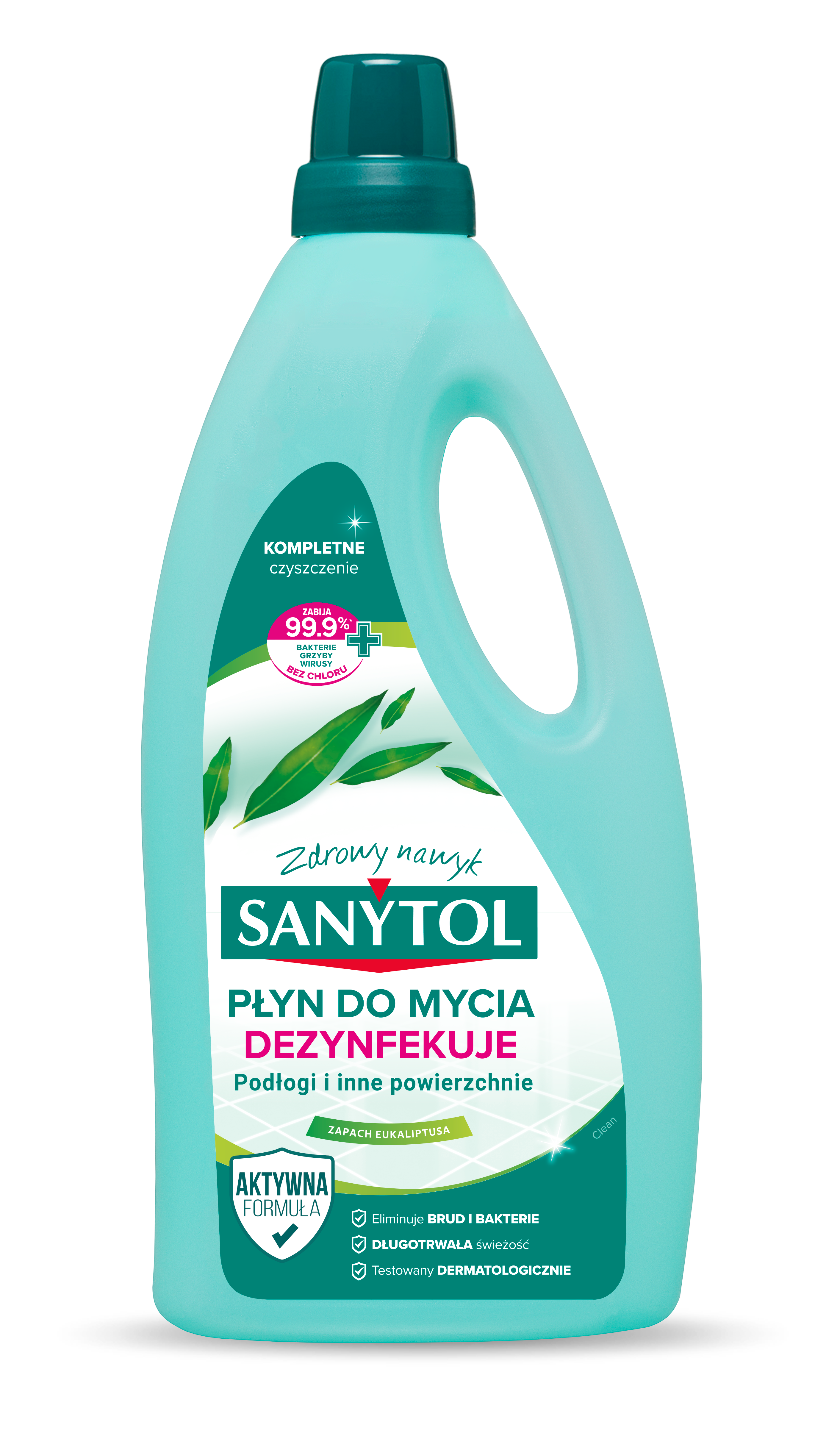 Sanytol Płyn Uniwersalny Do Mycia I Dezynfekcji Podłóg I Innych Powierzchni O Zapachu Eukaliptusa 1L