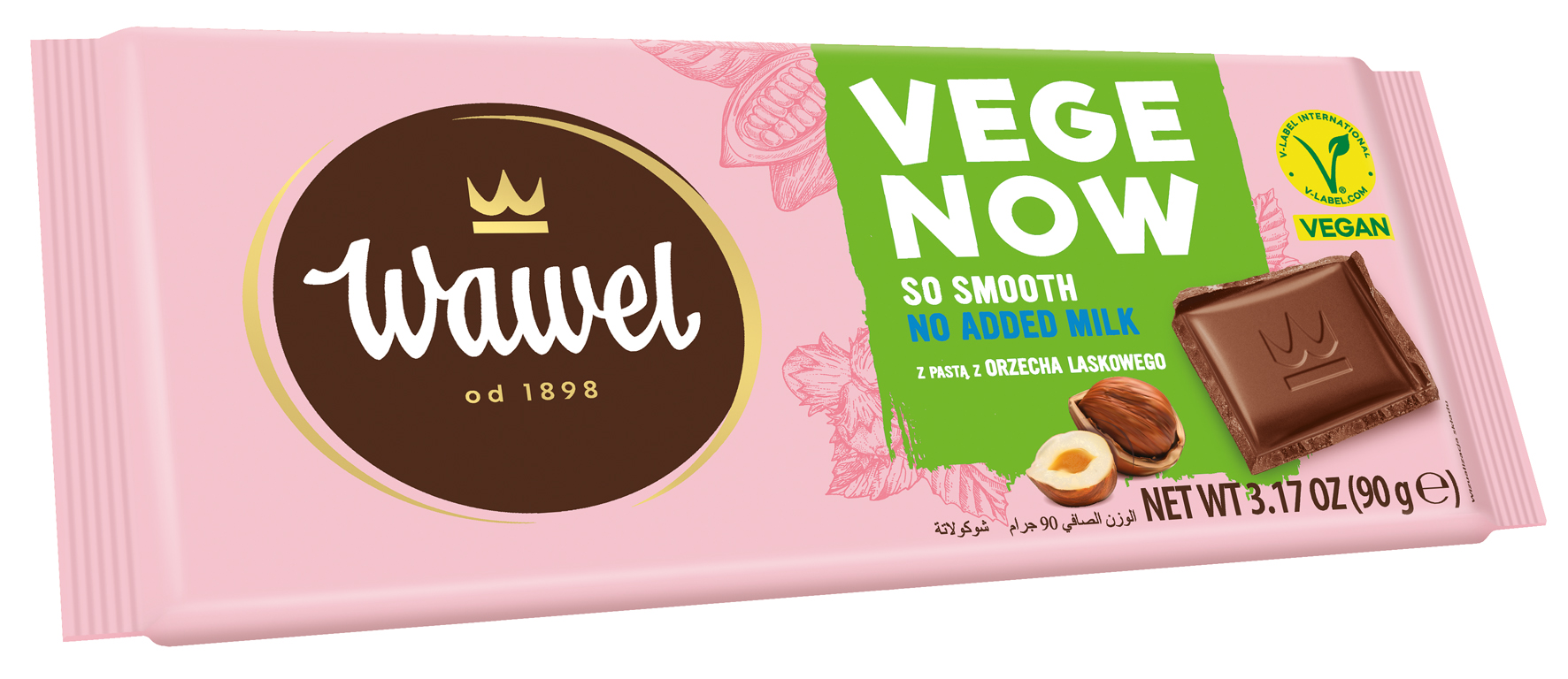 Wawel Czekolada Vege Now So Smooth No Added Milk 90G