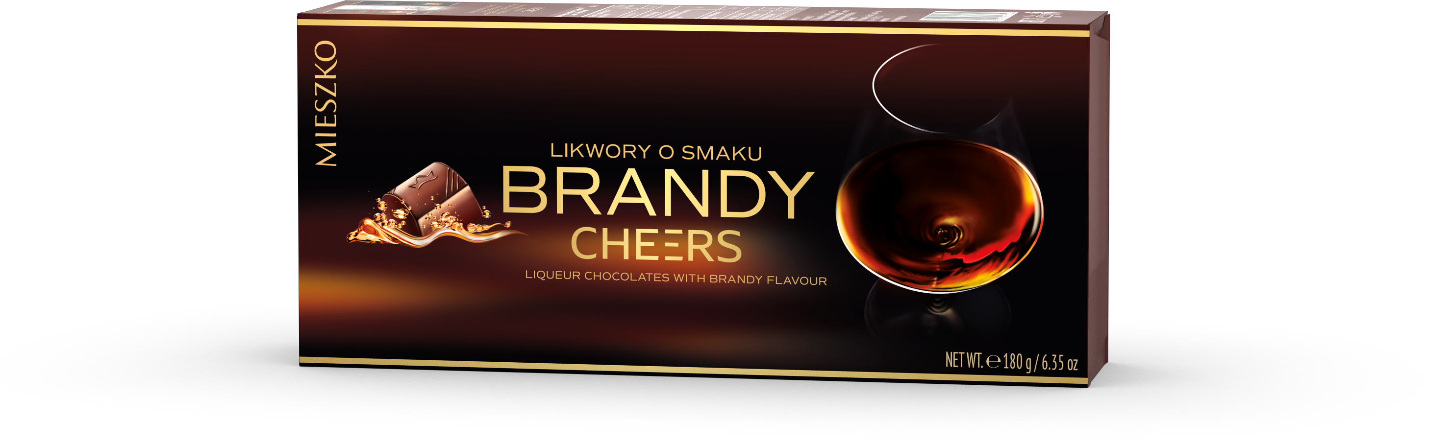 Cheers Likwory Brandy 180G Mieszko