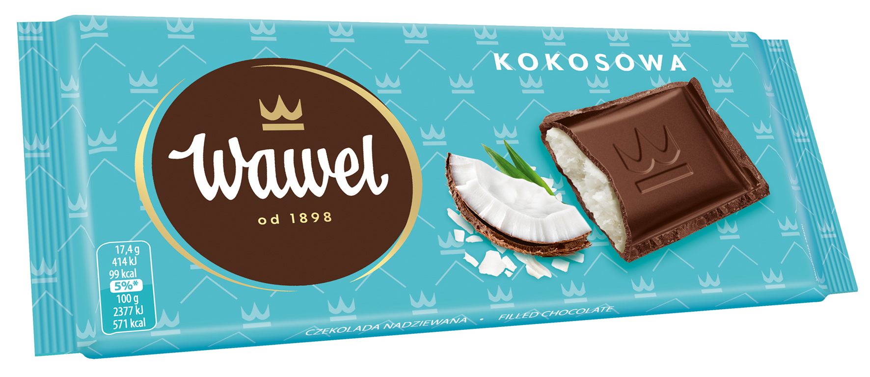 Wawel Czekolada Kokosowa 87G