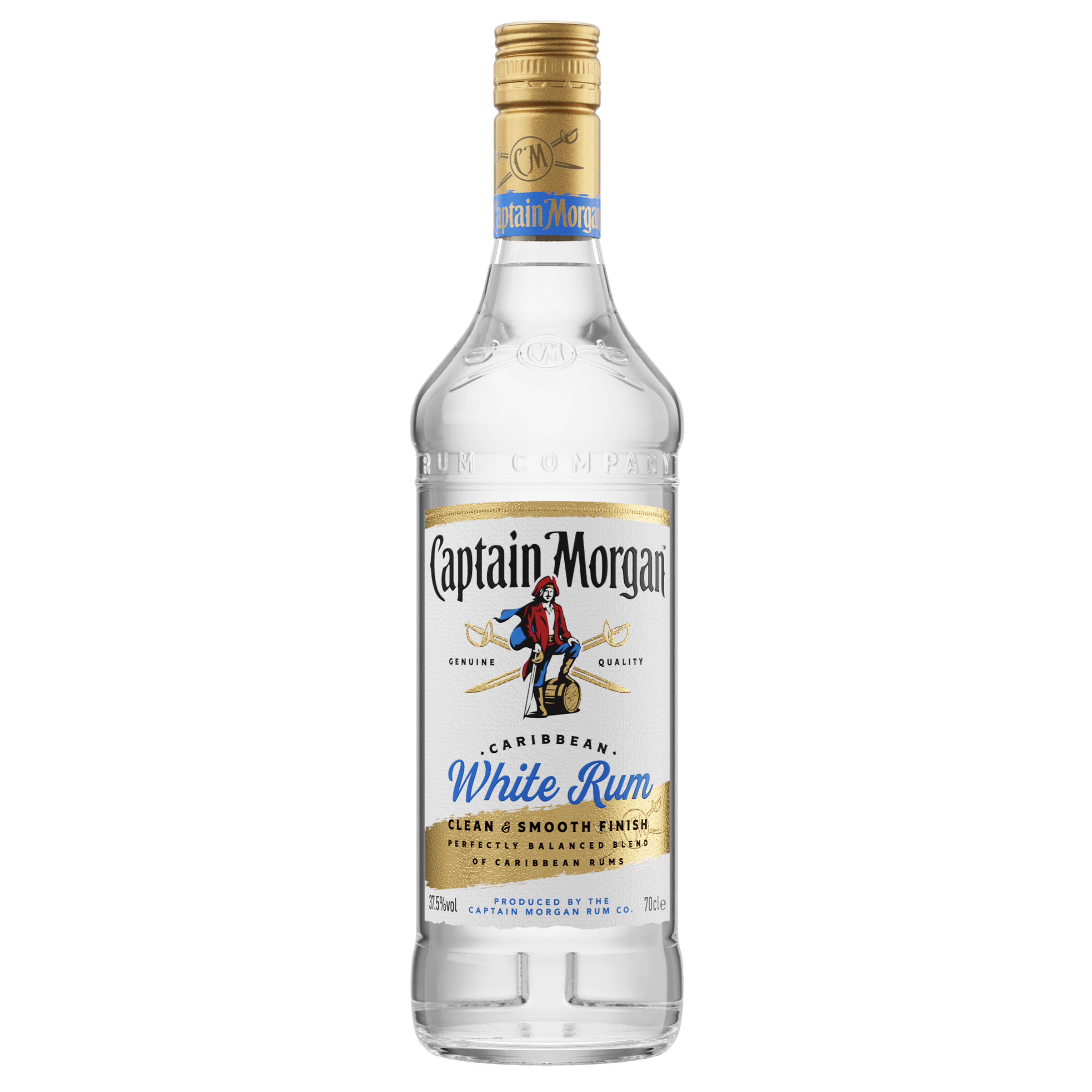 Captain Morgan White Rum 37,5% 700Ml