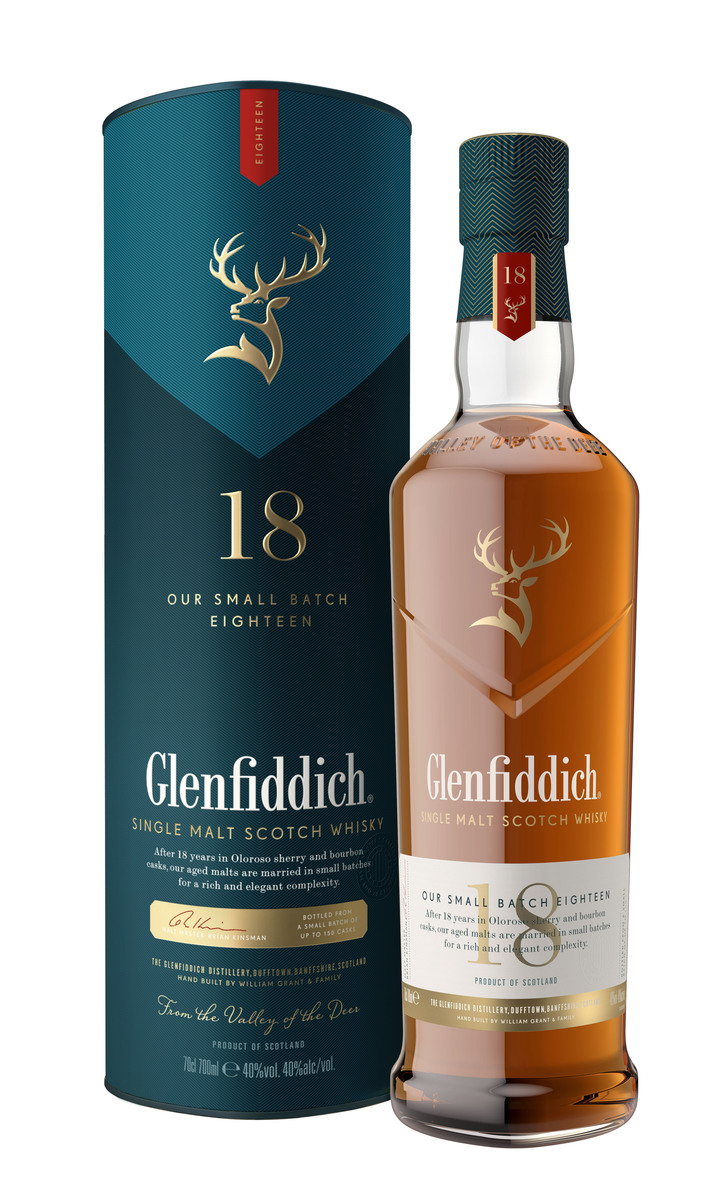 Glenfiddich 18Yo 40% 700 Ml Whisky Single Malt