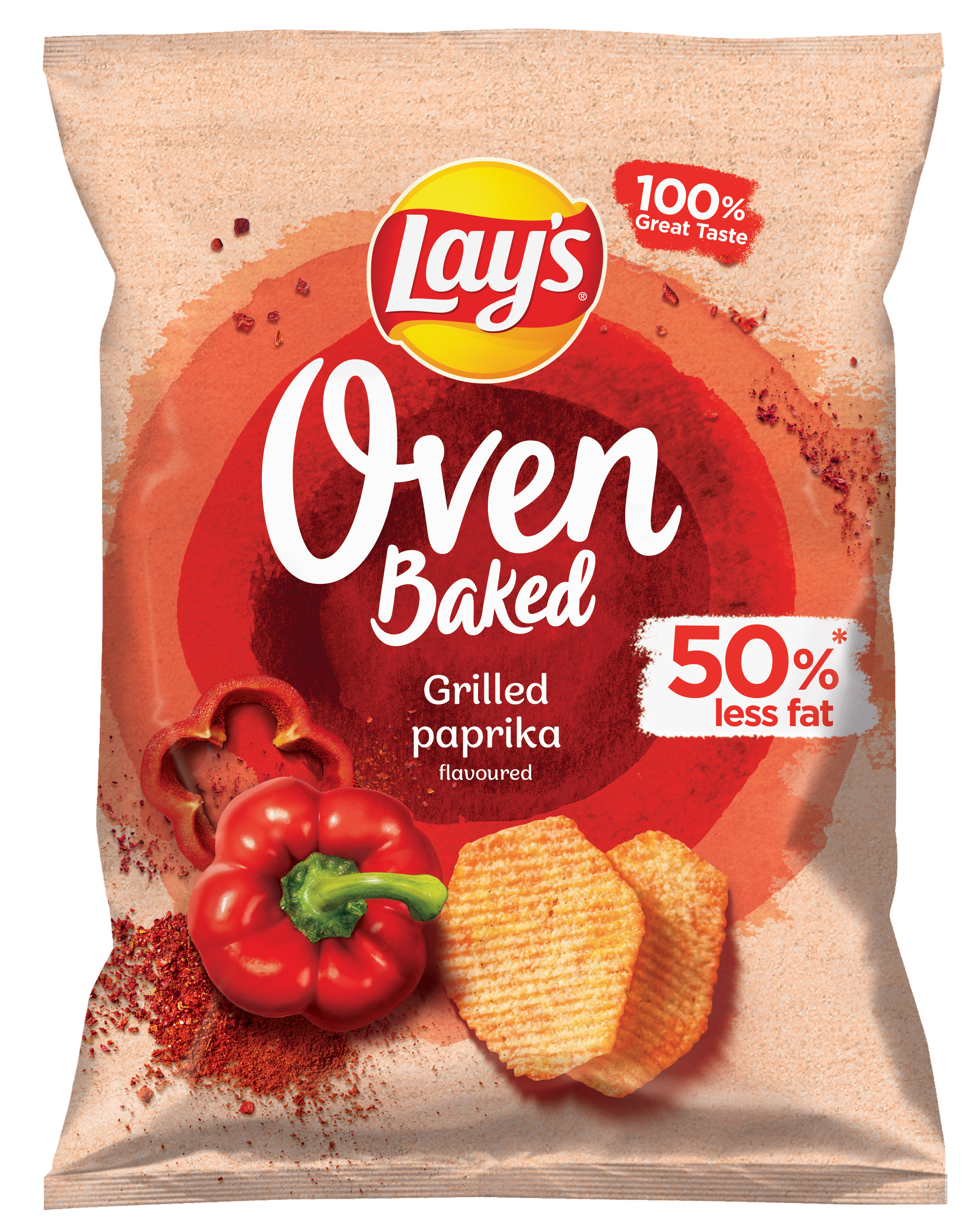 Lay'S Oven Backed Grilled Paprika 180G