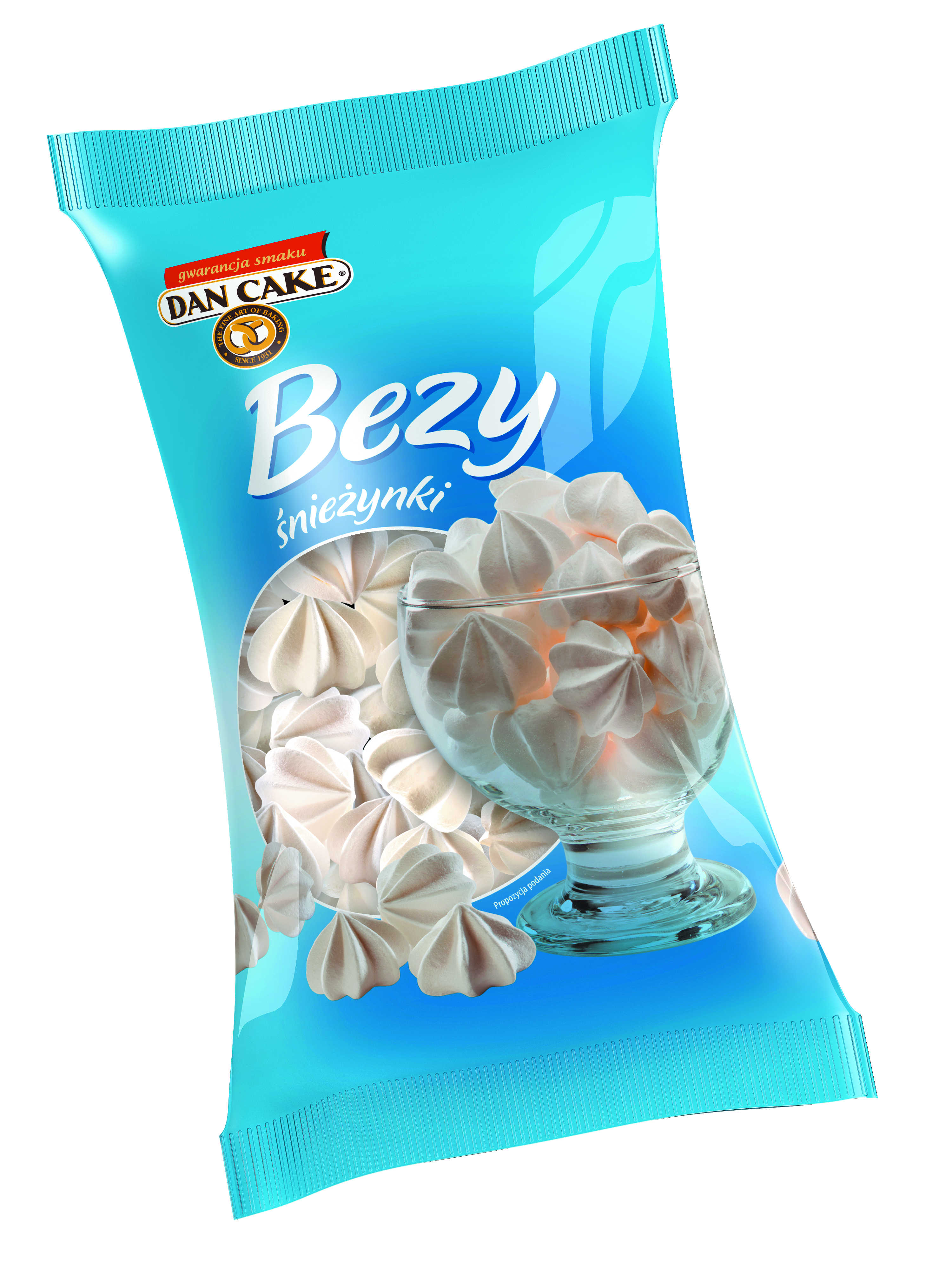 Bezy Śnieżynki 100G Dan Cake