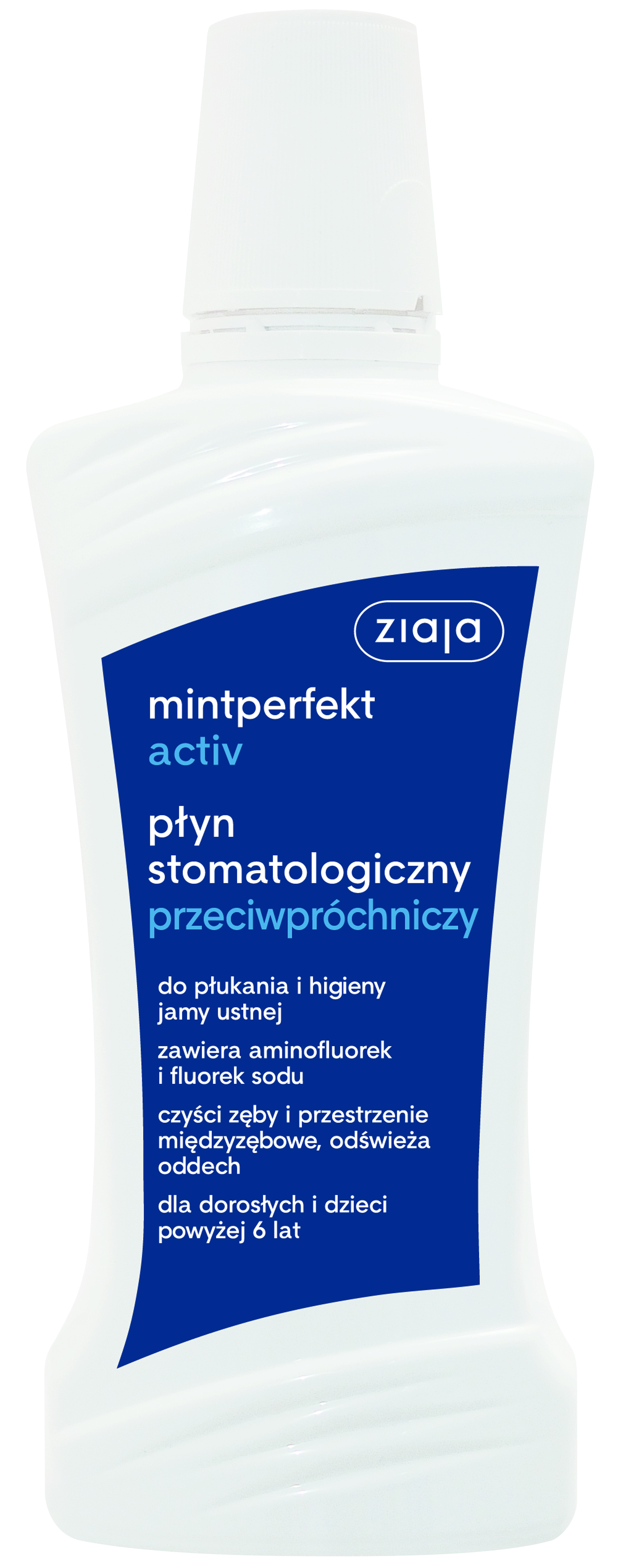 Ziaja Mintperfekt Activ Płyn Przeciwpróchniczy 500 Ml
