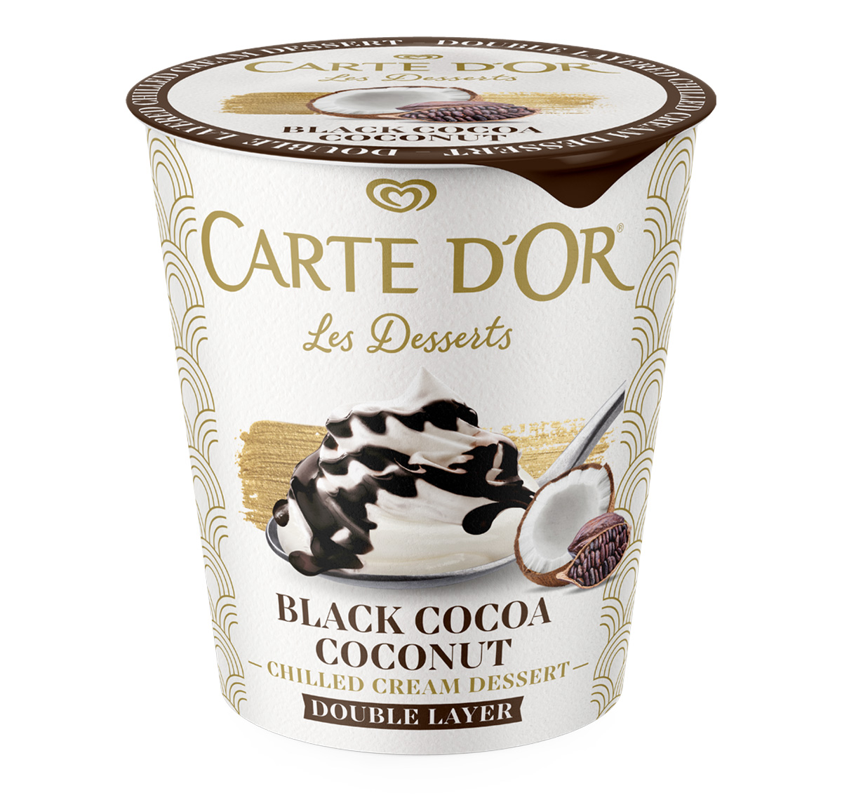 Deser Carte D'Or Kokos Z Czarnym Kakao- Kokos 140G