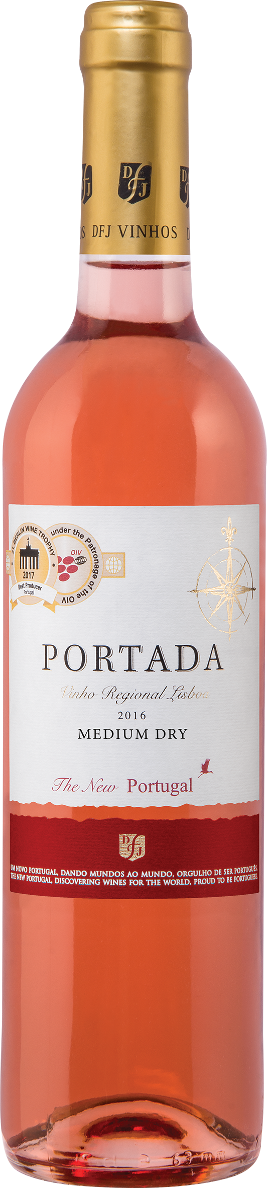 Portada Lisboa Różowe Półwytrawne 750Ml