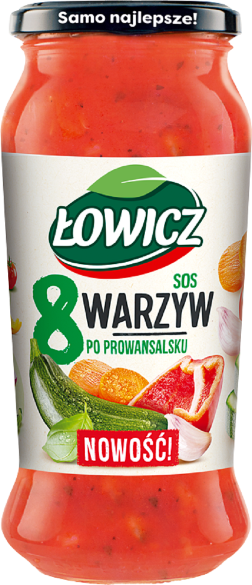 Łowicz Sos 8 Warzyw Po Prowansalsku 500 G