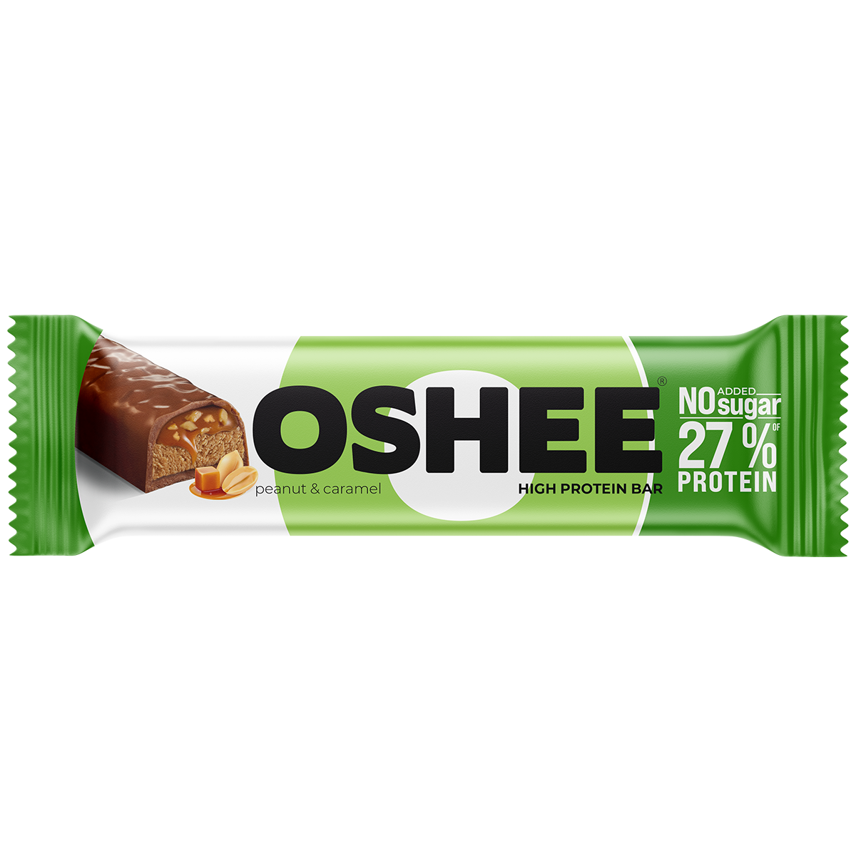 Oshee Baton Proteinowy O Smaku Orzechowo-Karmelowym 49G
