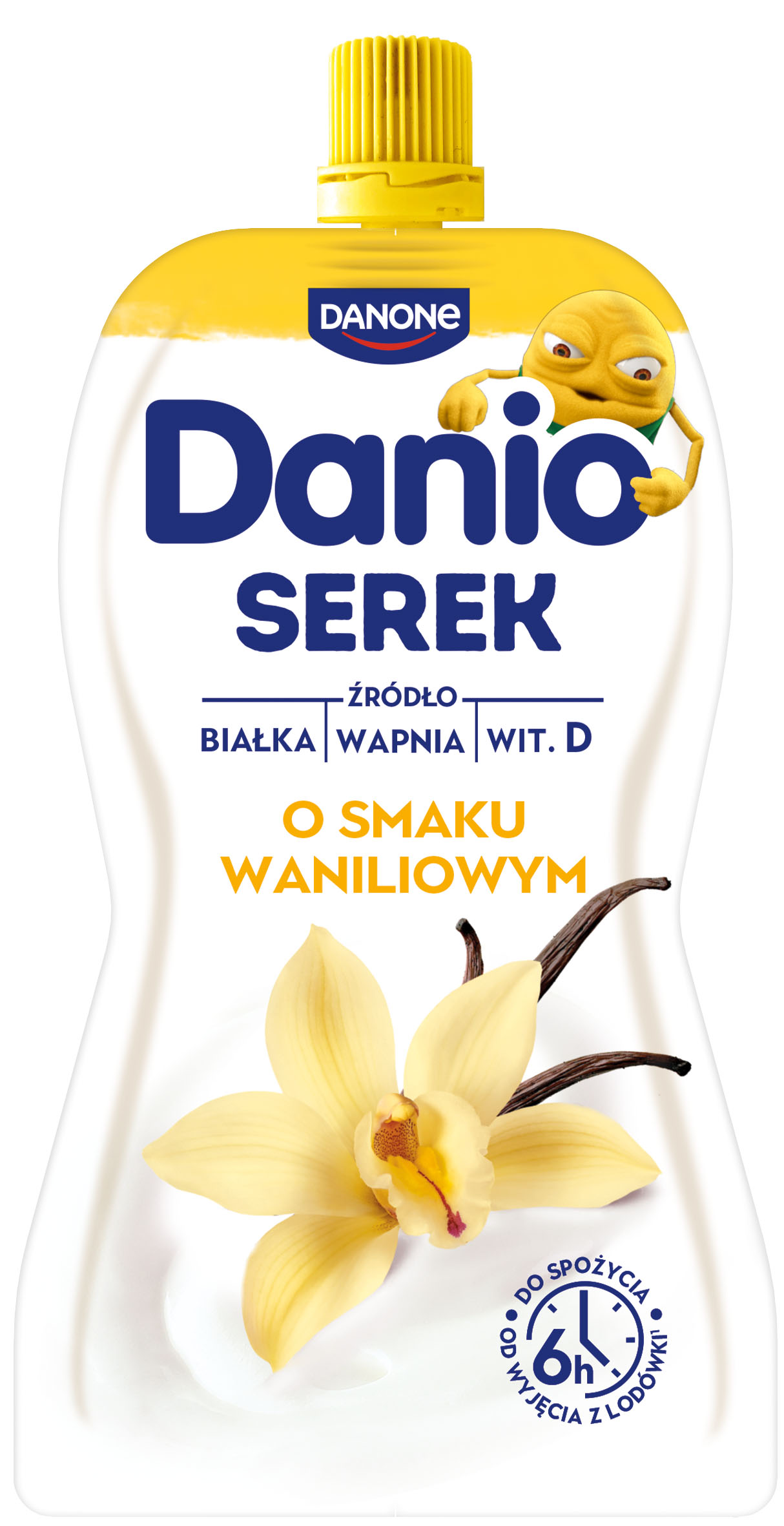 Danio Serek Homogenizowany O Smaku Waniliowym 120 G