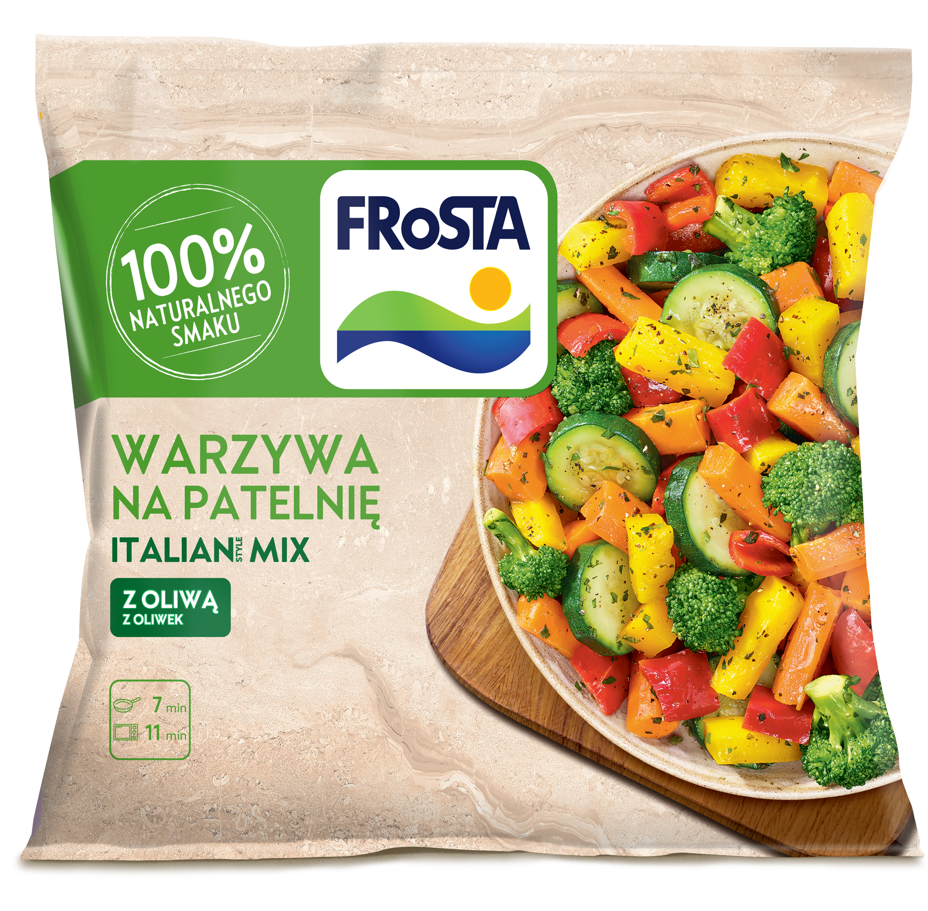 Frosta Warzywa Na Patelnię Italian Style Mix 400G