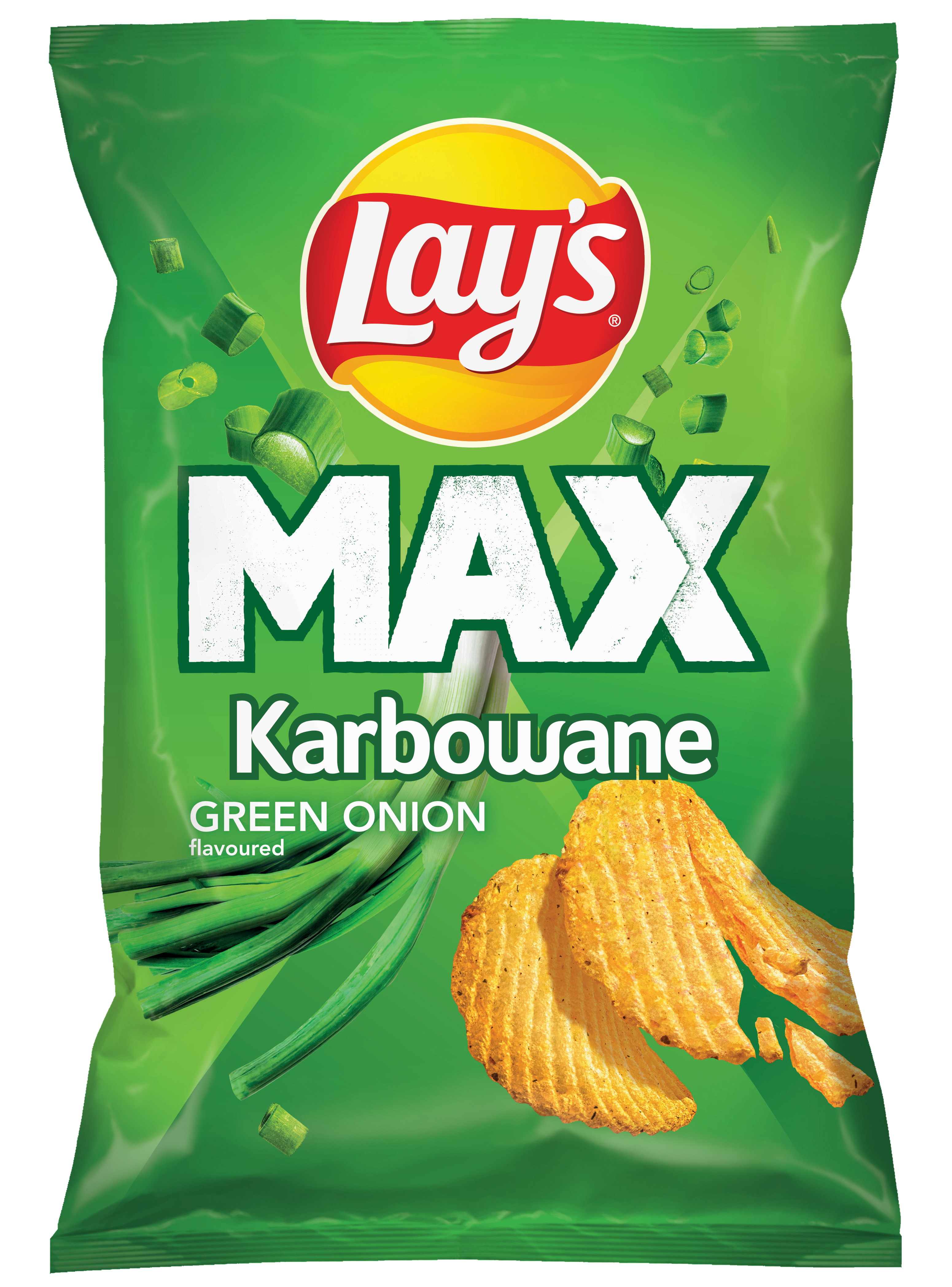 Lay'S Max Karbowane Green Onion 190G