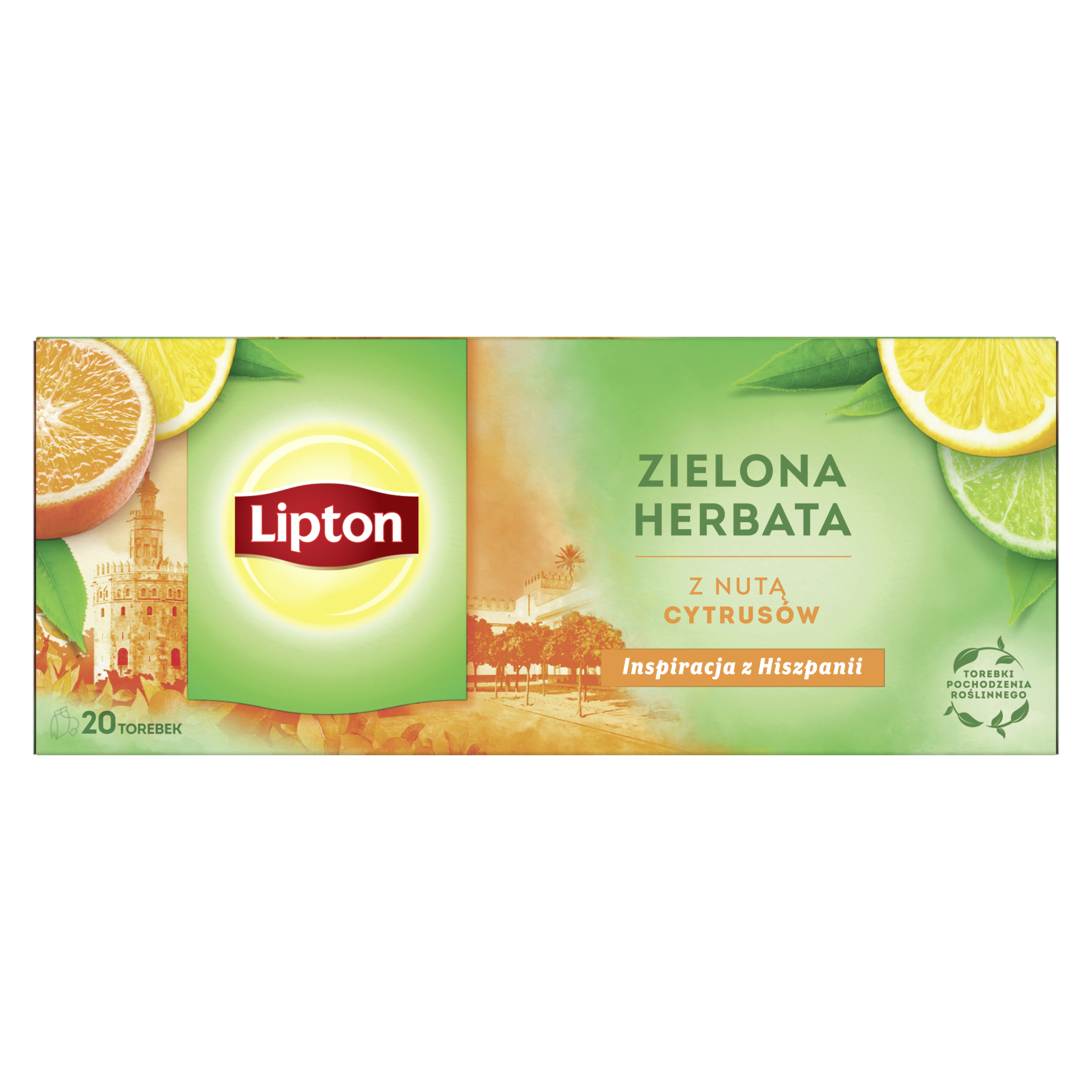 Lipton Green Tea Citrus 20Tb