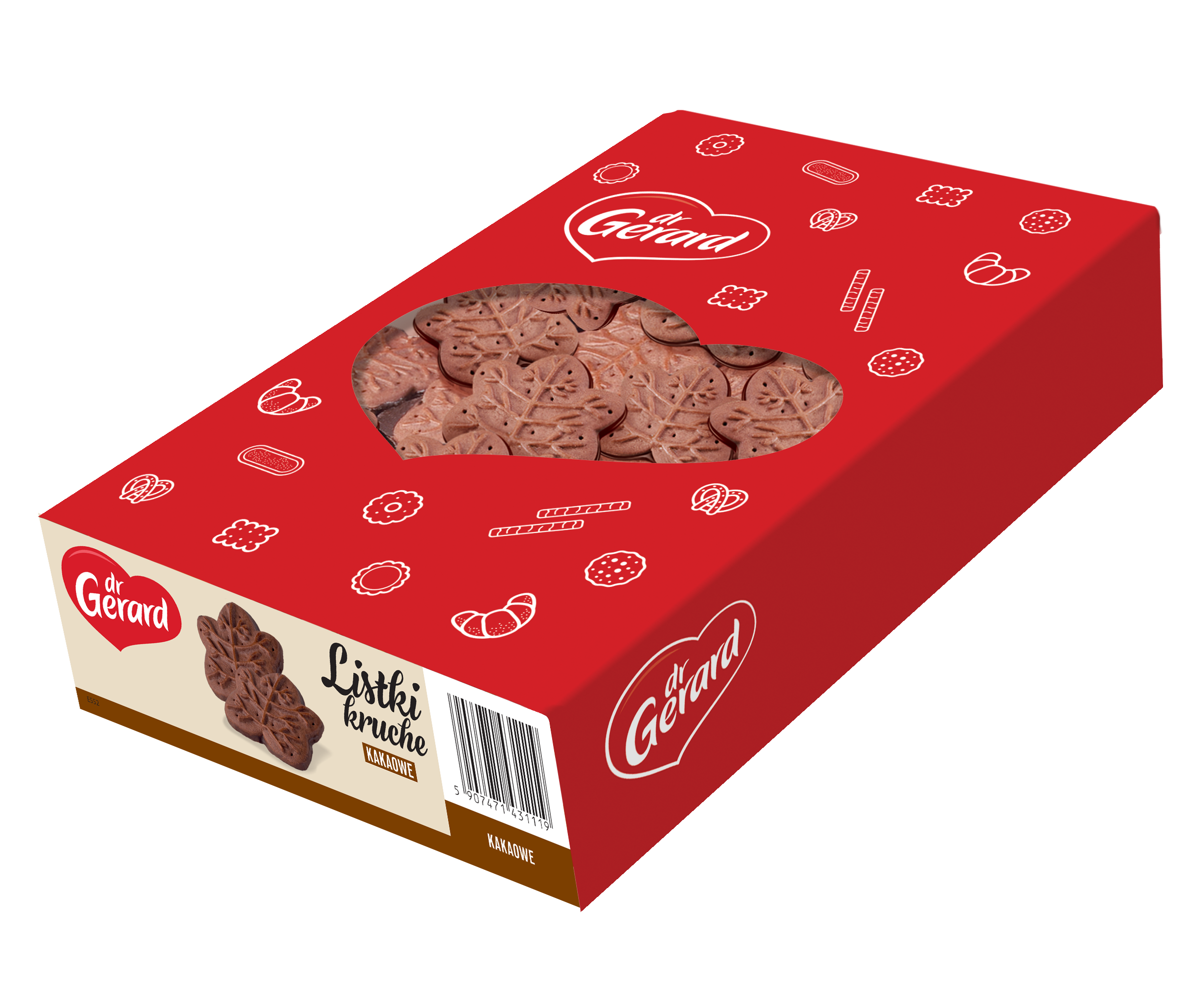 Dr Gerard - Listki Kruche Kakaowe 650G