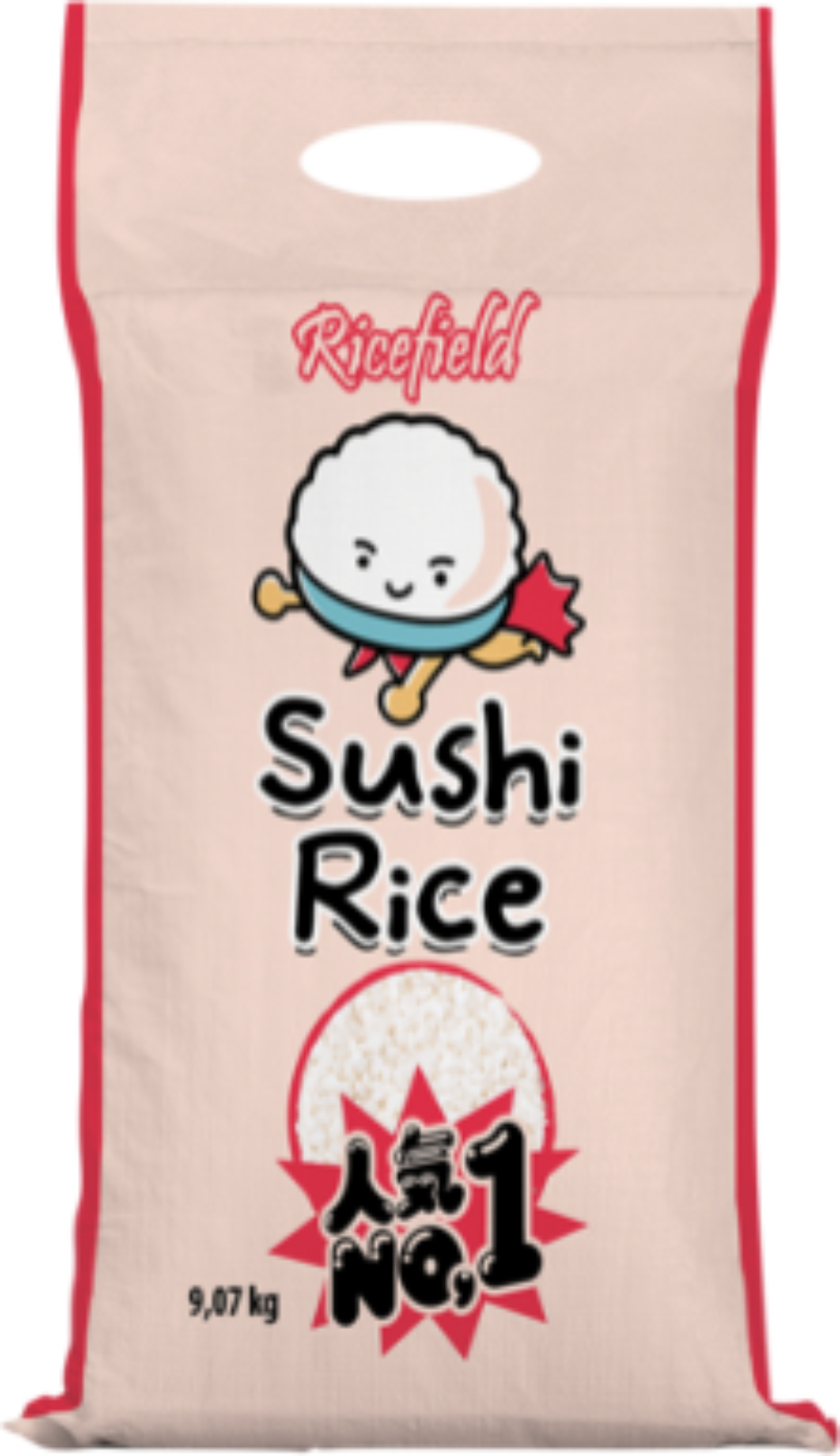 Ryż Do Sushi, Okrągłoziarnisty 9,07 Kg, Ricefield