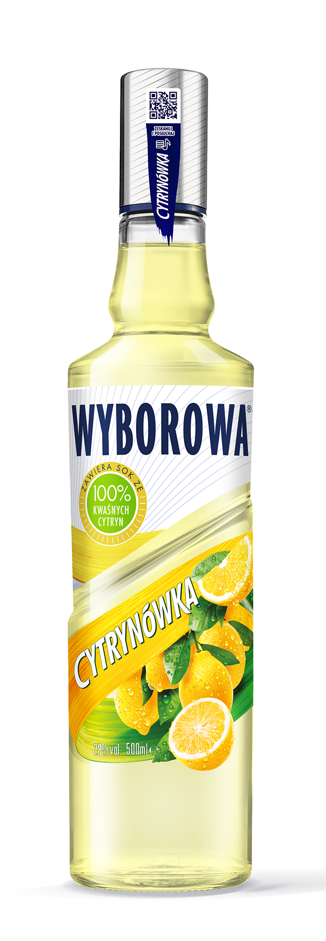 Wyborowa Cytrynówka 0,5L 28%
