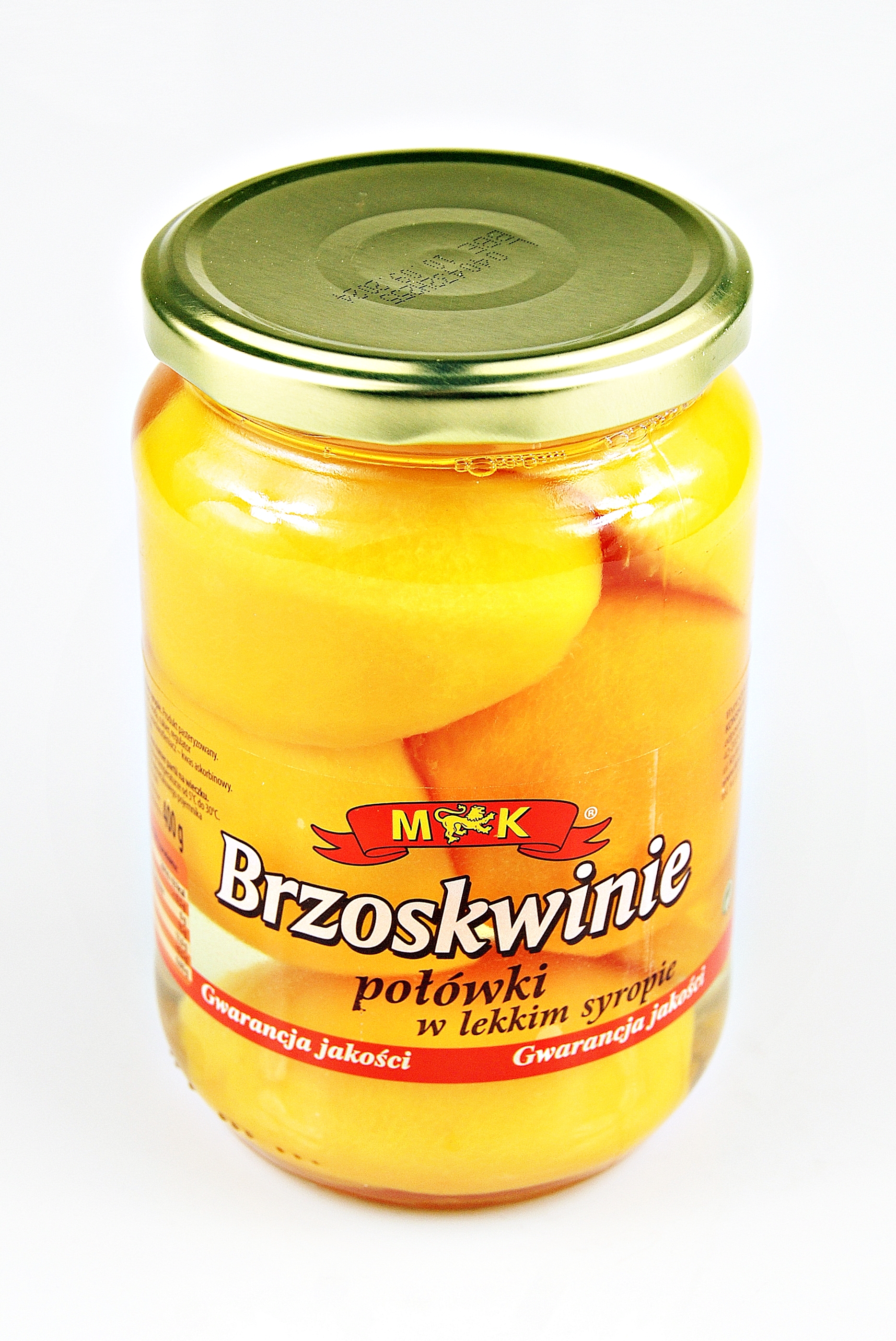 Mk Brzoskwinie Połówki W Syropie 680G