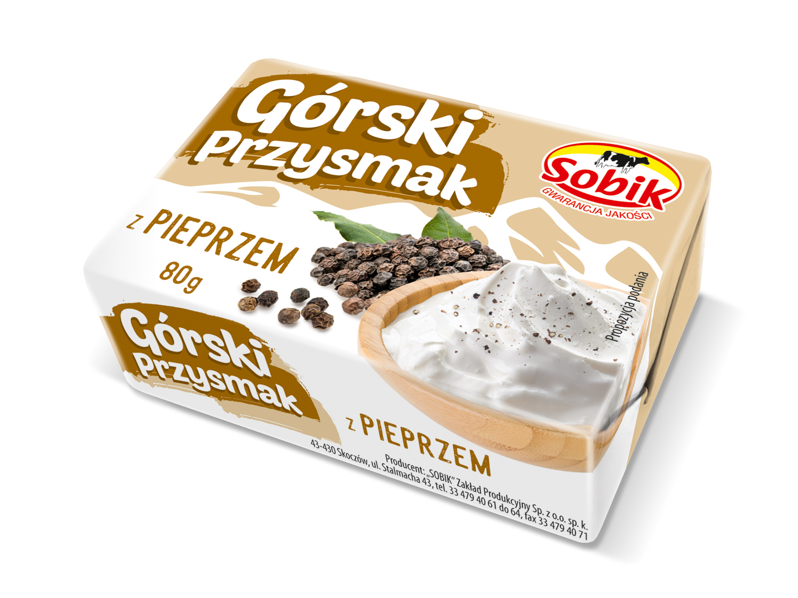 Sobik Górski Przysmak Z Pieprzem 80G