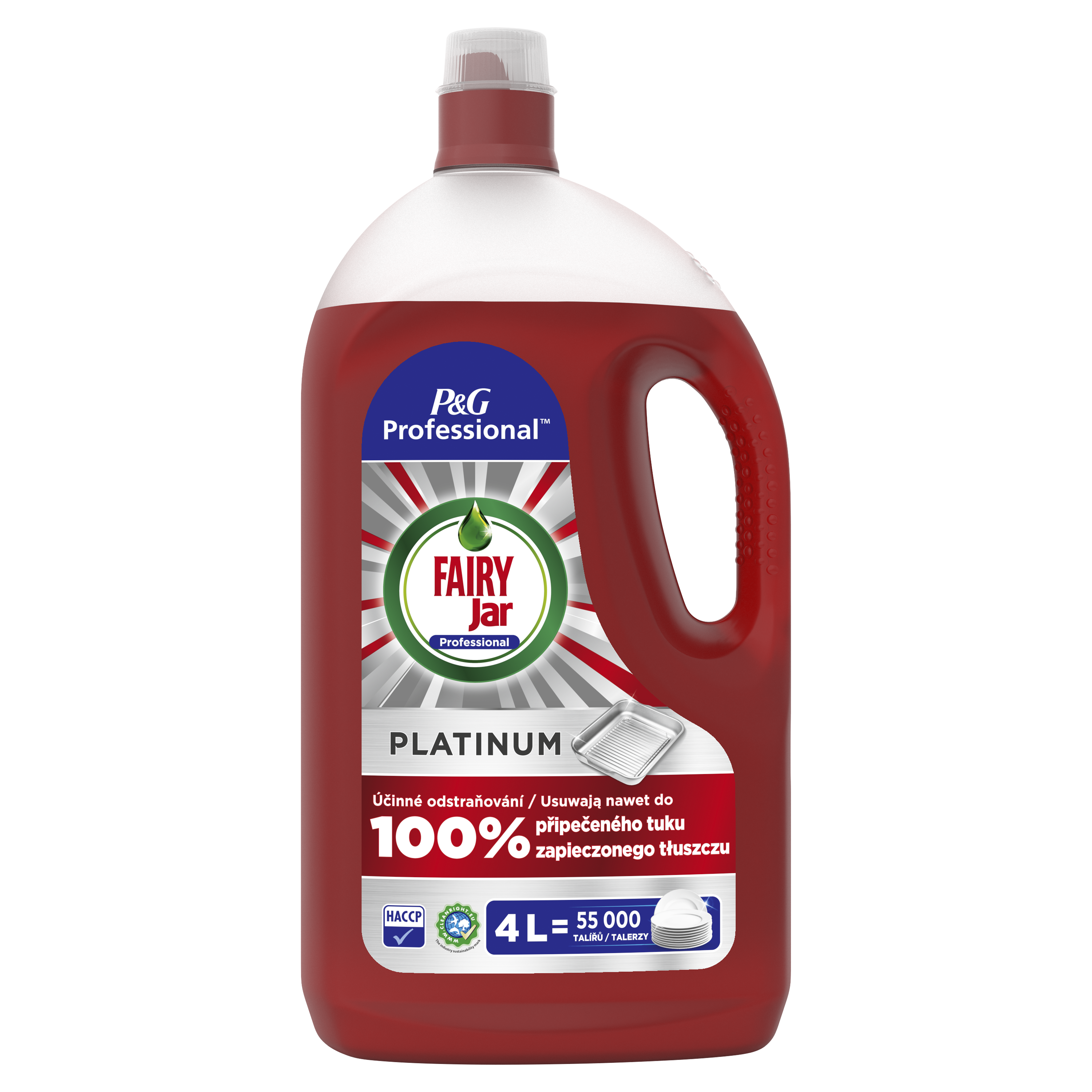 Fairy Professional Płyn Do Mycia Naczyń Platinum 4L