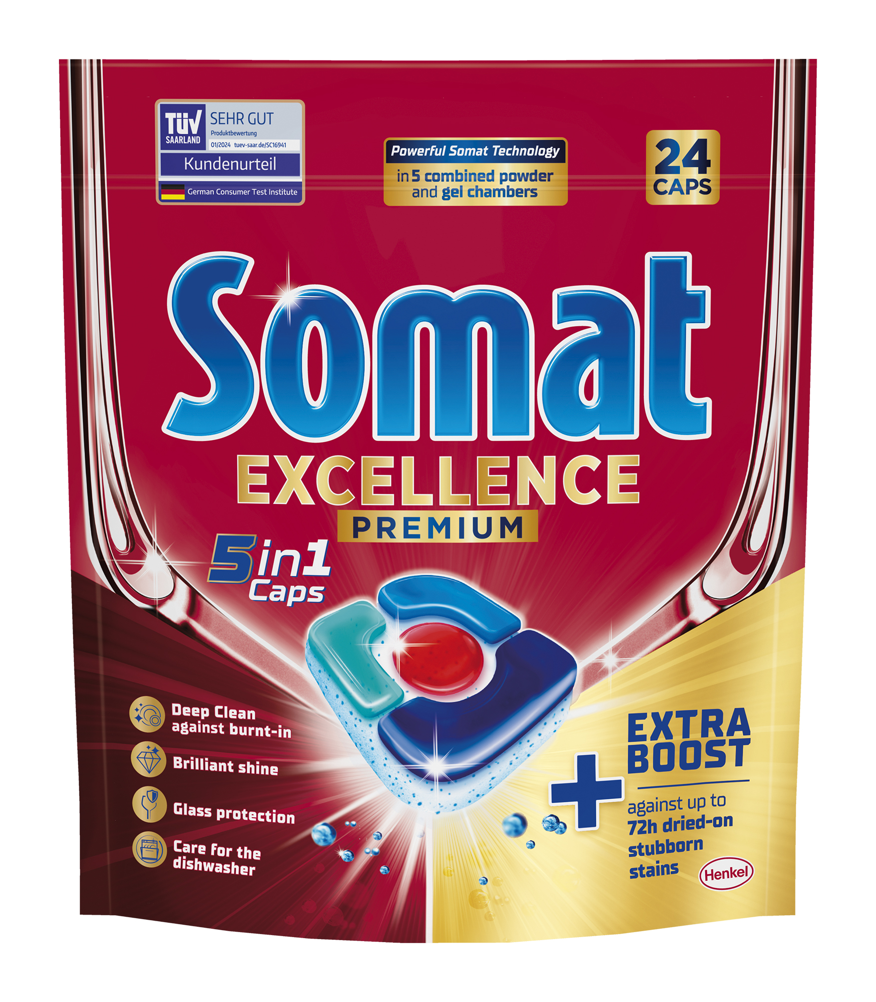 Somat Kapsułki Excellence 5In1 24 Szt. 468 G