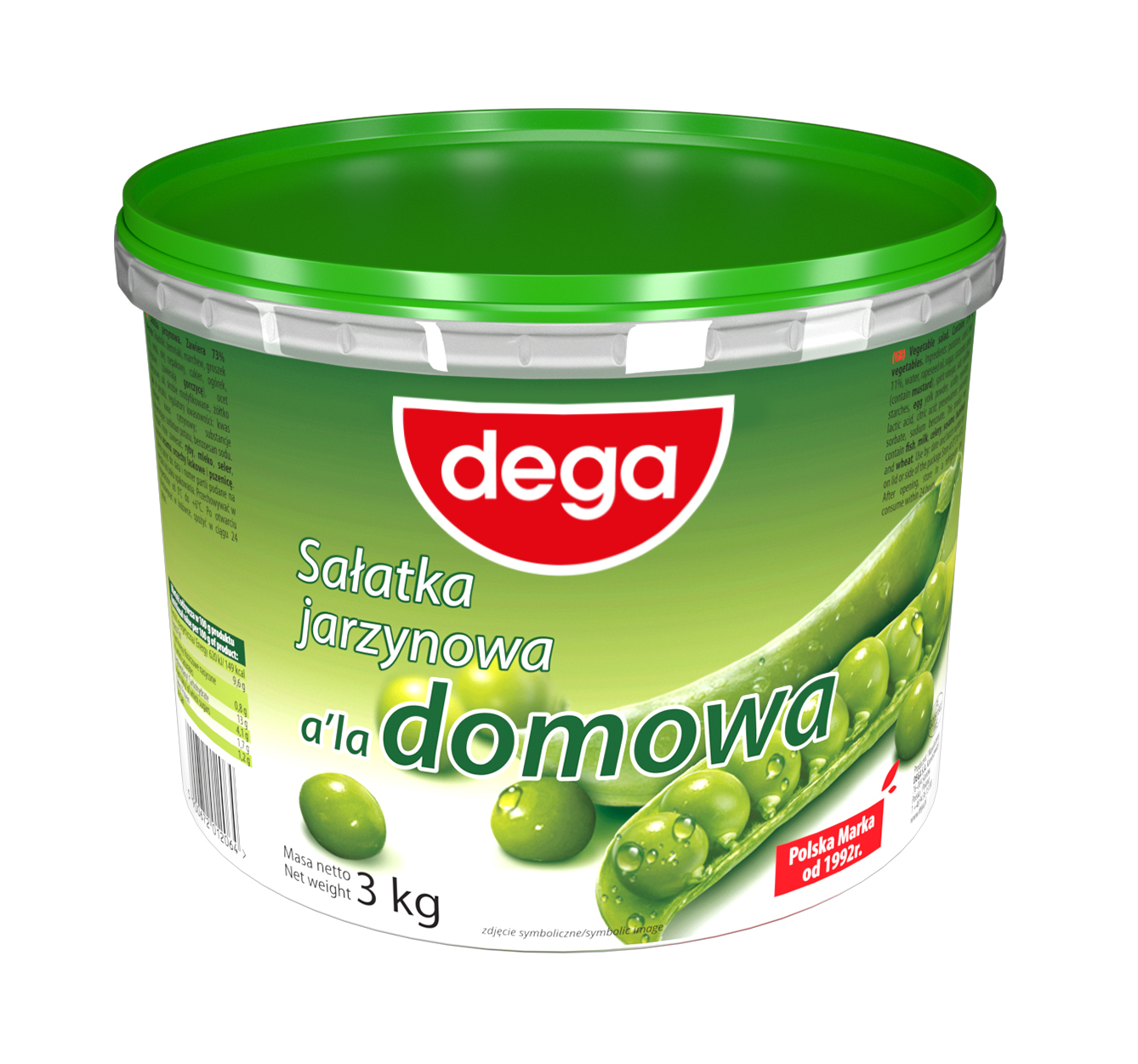 Dega Sałatka Jarzynowa A'La Domowa 3 Kg