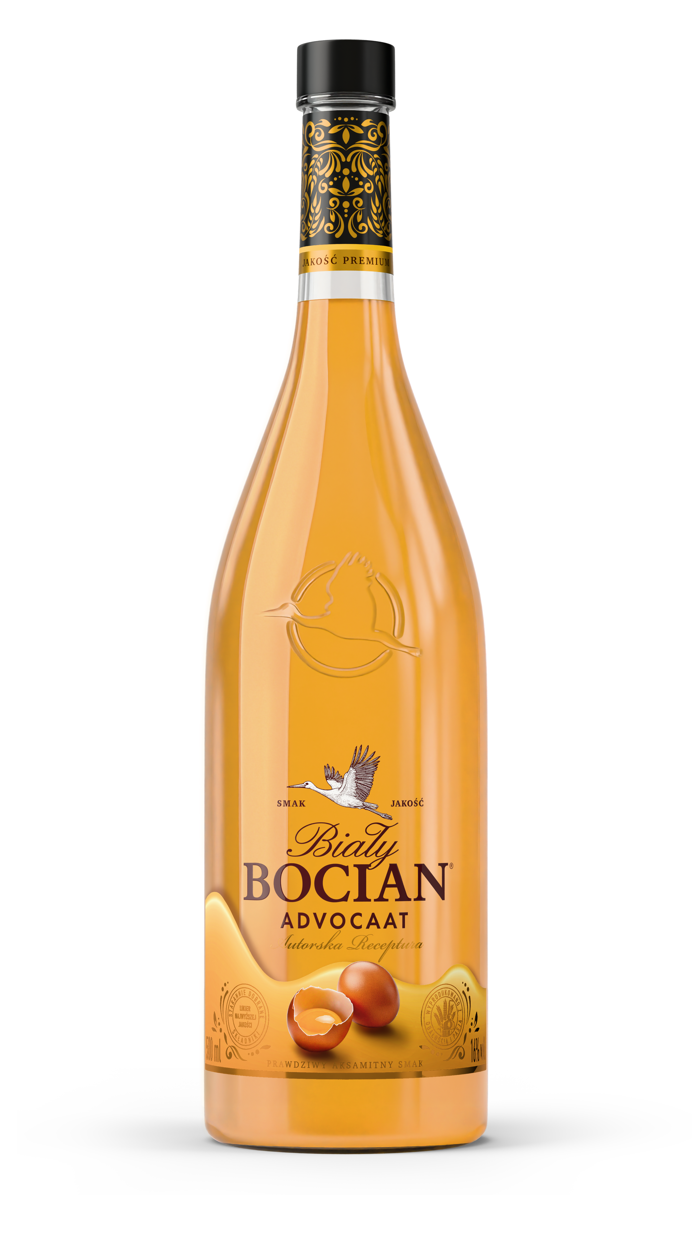 Biały Bocian Likier Advocaat 16% 500 Ml