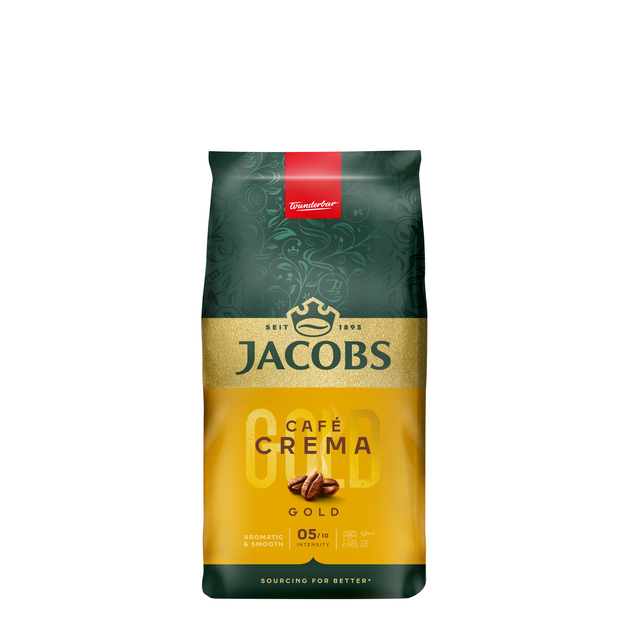 Jacobs Cafe Crema Gold Kawa Ziarnista 500 G