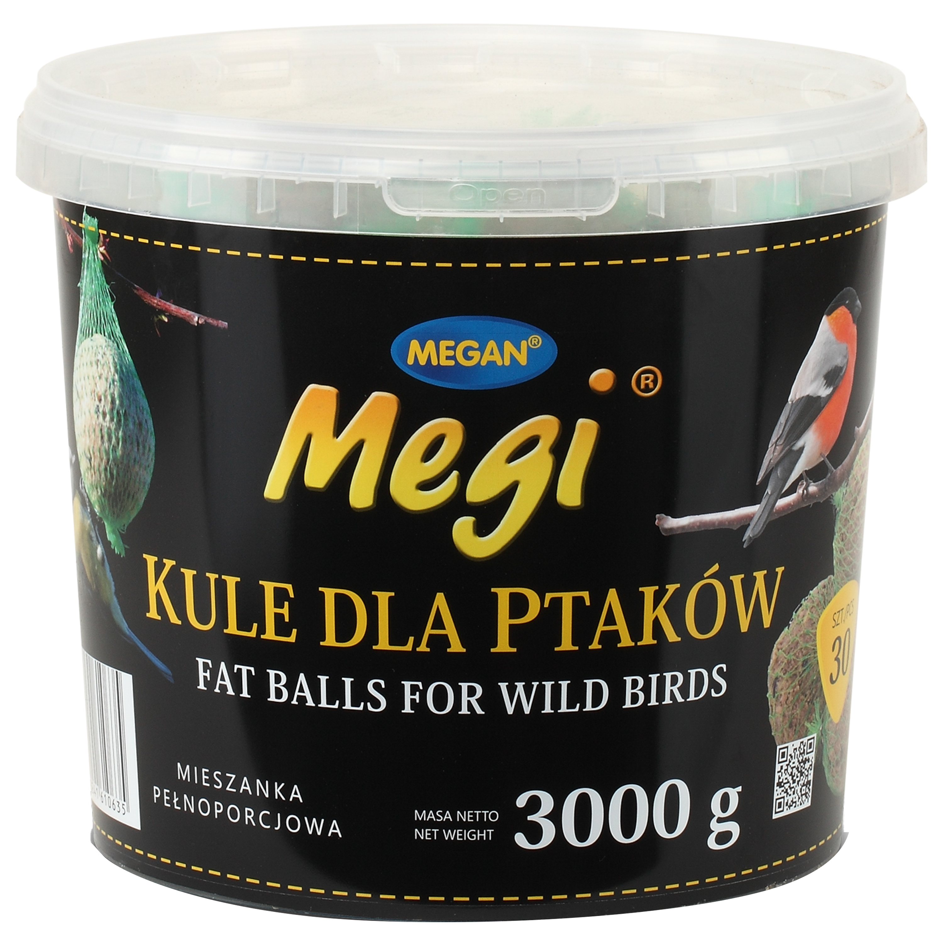 Megan Kule Dla Ptaków 30Szt 3000G
