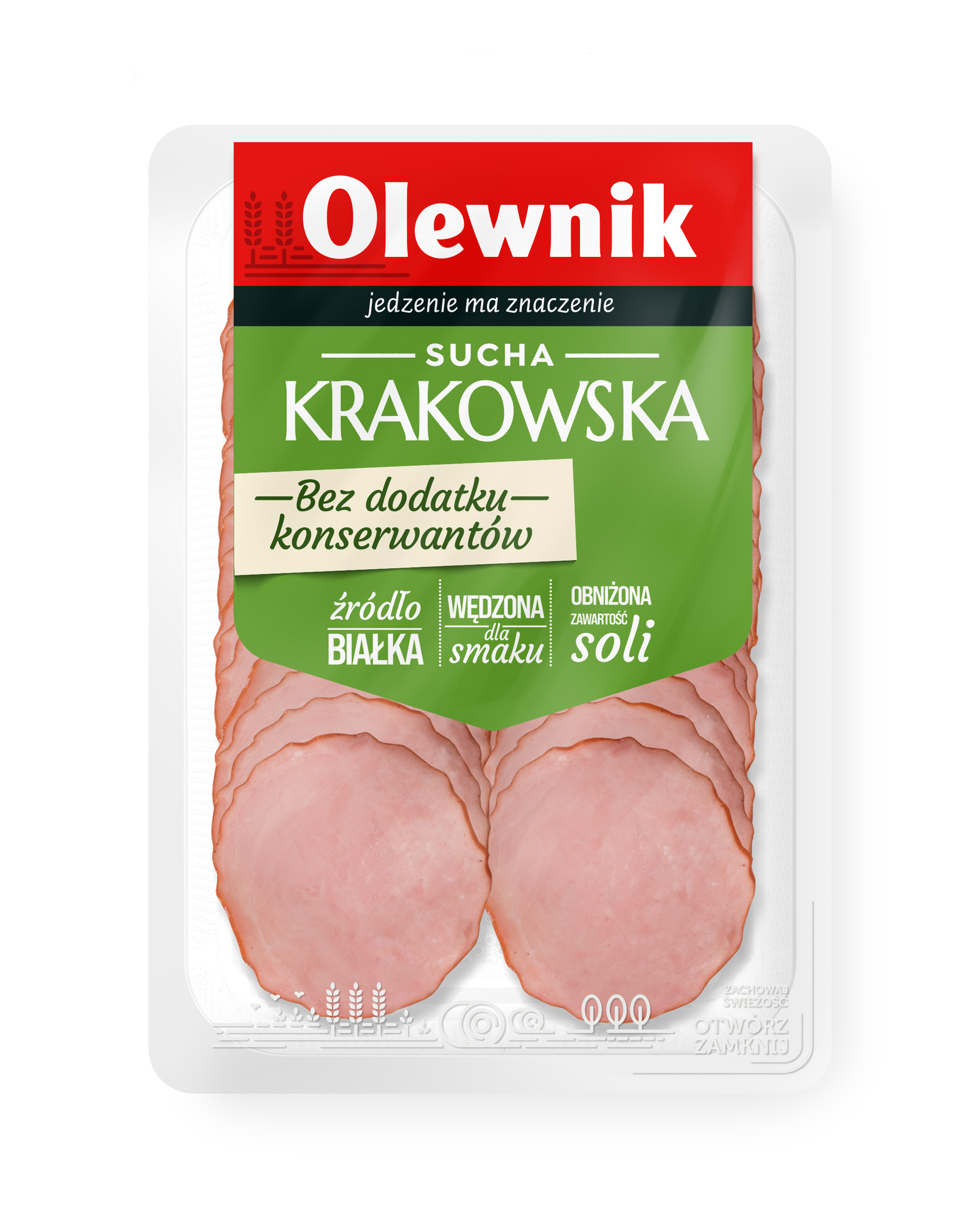 Sucha Krakowska Bez Konserwantów 80 G Olewnik
