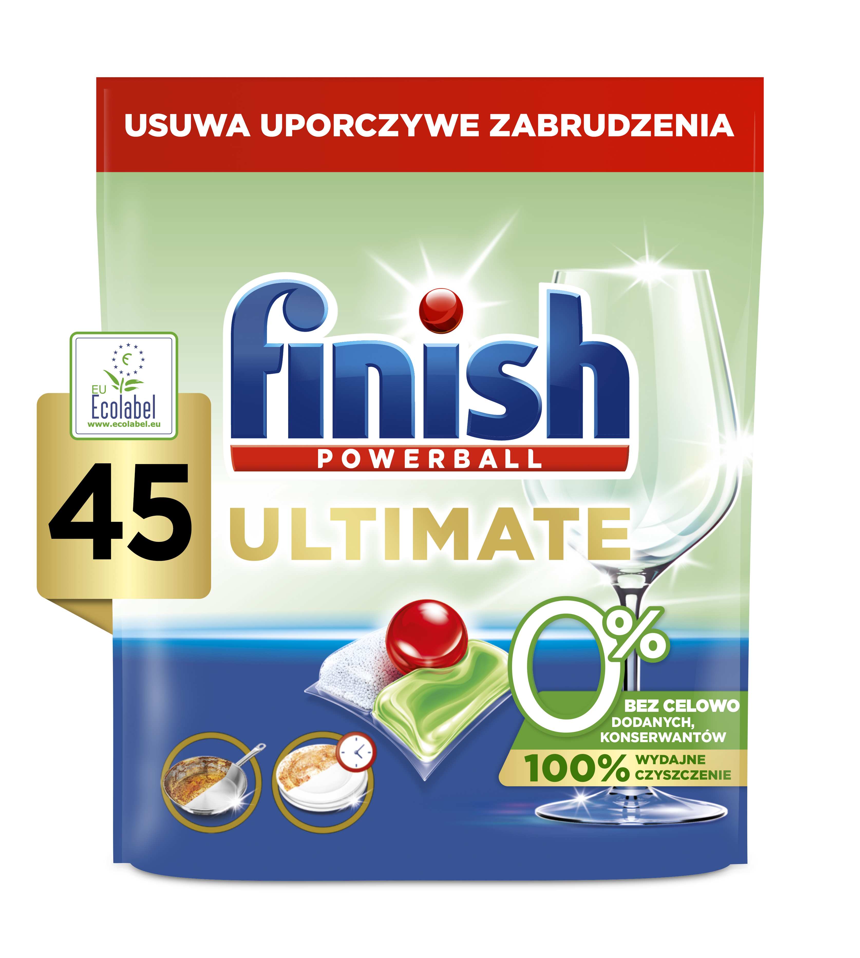 Finish Kapsułki Ultimate 45 0%