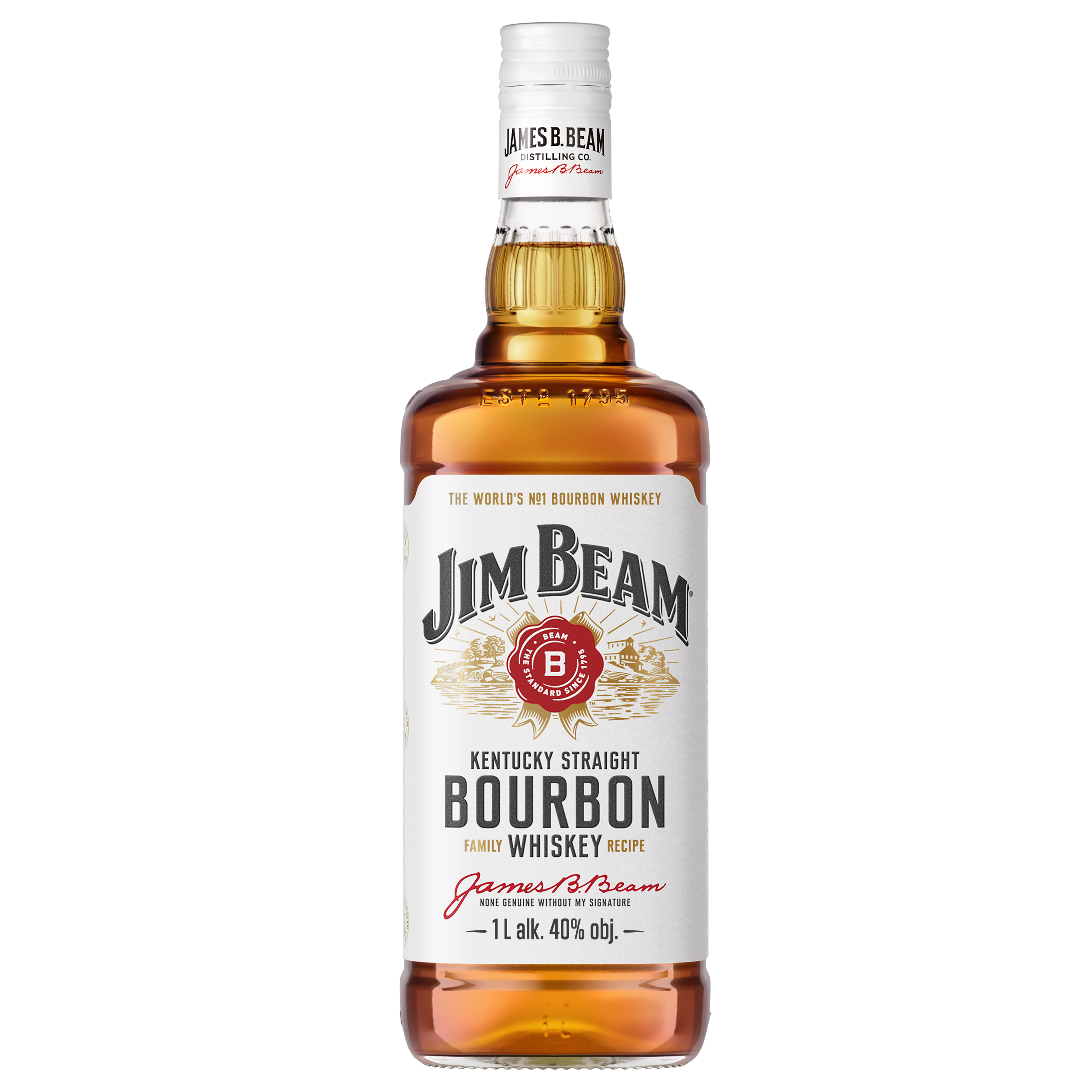 Whisky Jim Beam White Label 40% 1L
