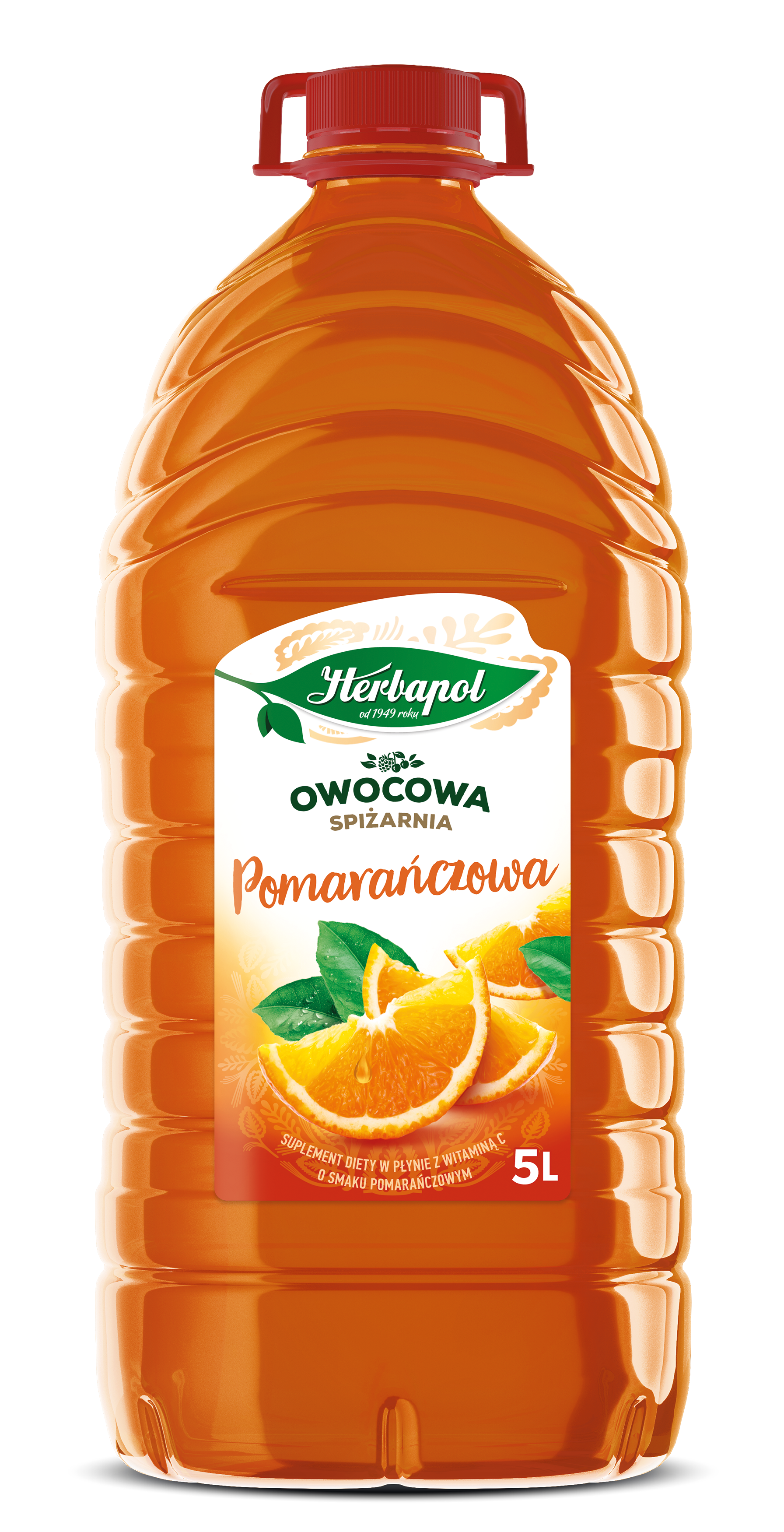 Herbapol Lublin Owocowa Spiżarnia Pomarańczowa 5 L