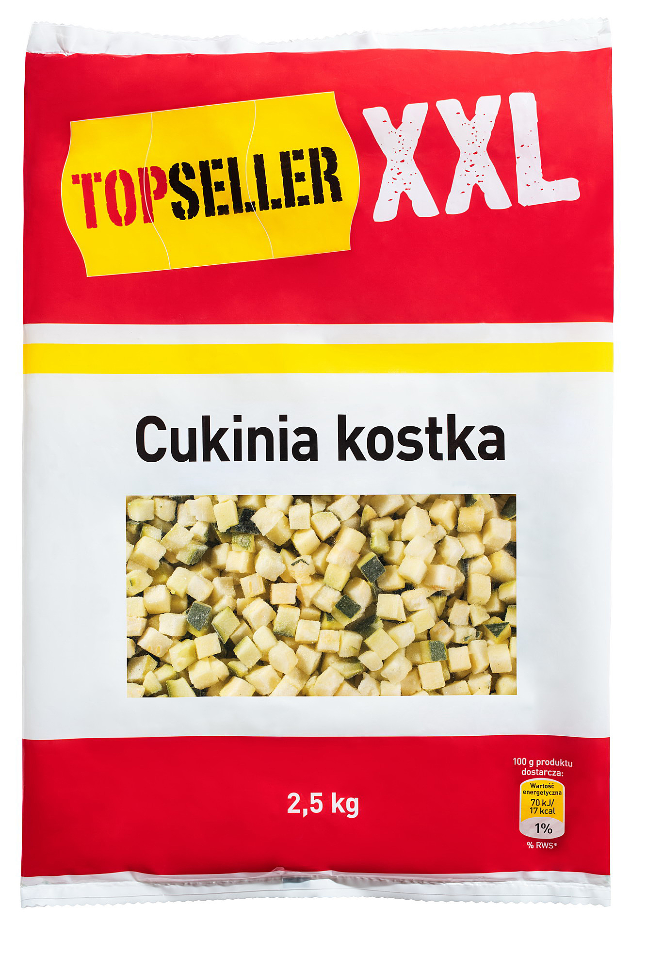 Topseller Xxl Cukinia Kostka 2,5Kg