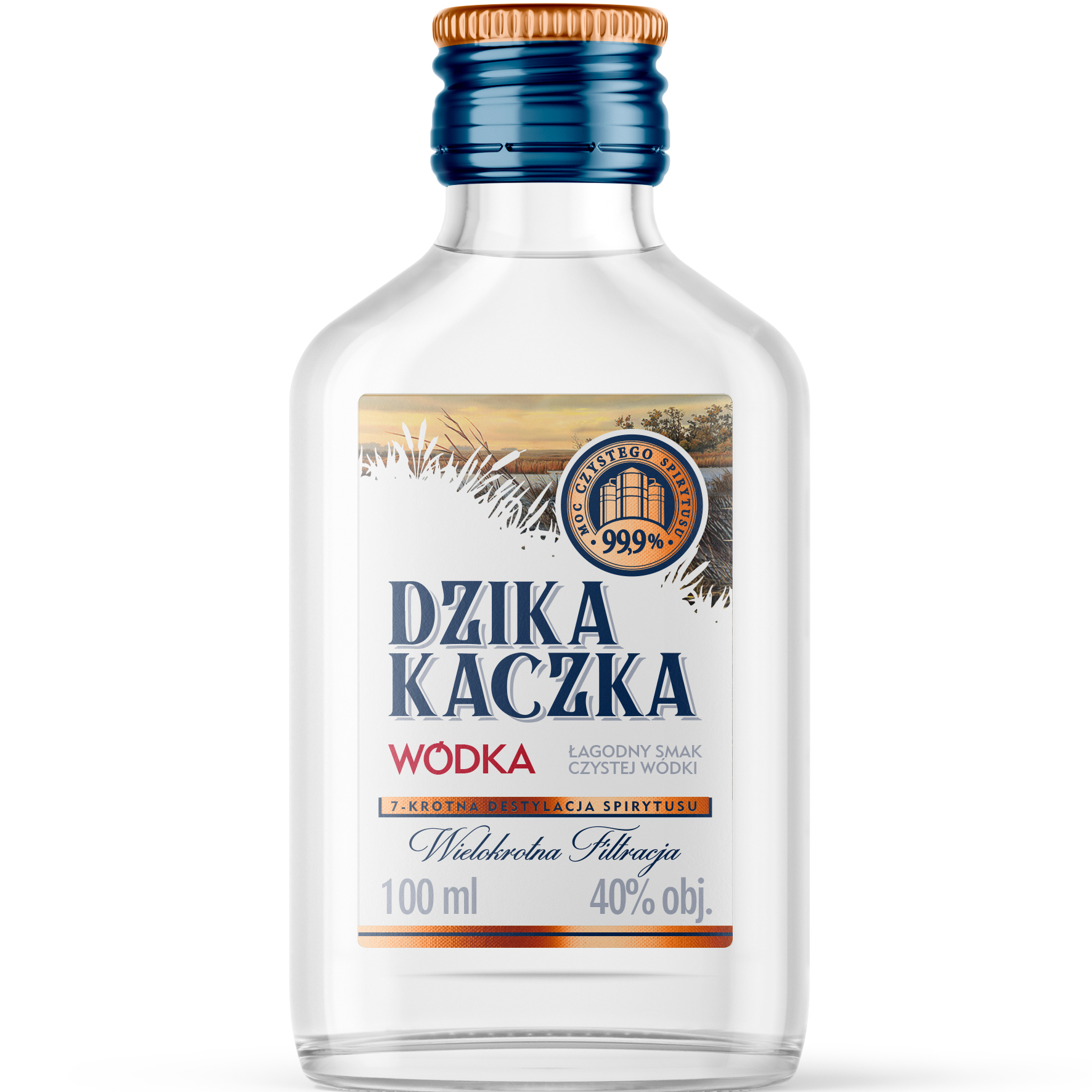 Wódka Dzika Kaczka 40% 100Ml