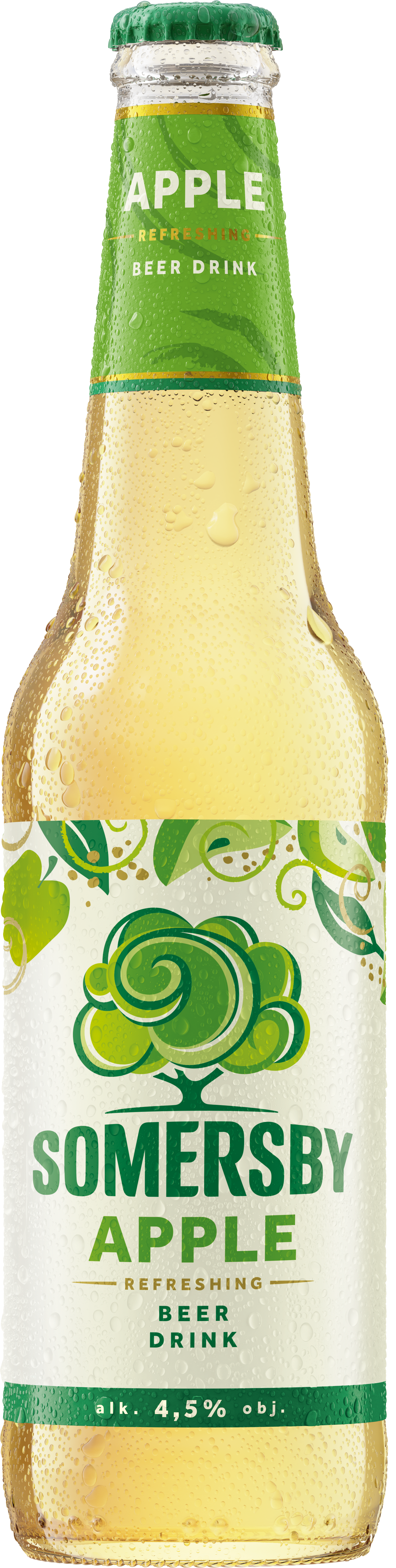 Somersby Apple Beer Drink 400 Ml, Butelka