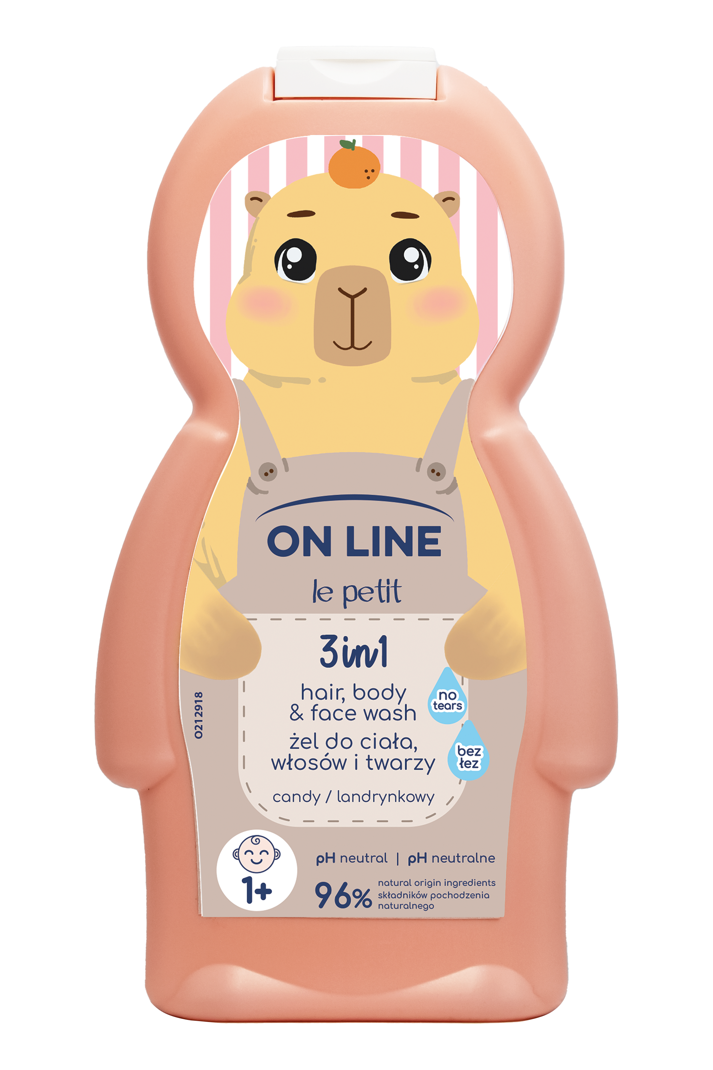 On Line Le Petit Nawilżający Żel 3W1 O Smaku Słodkiej Landrynki 350Ml