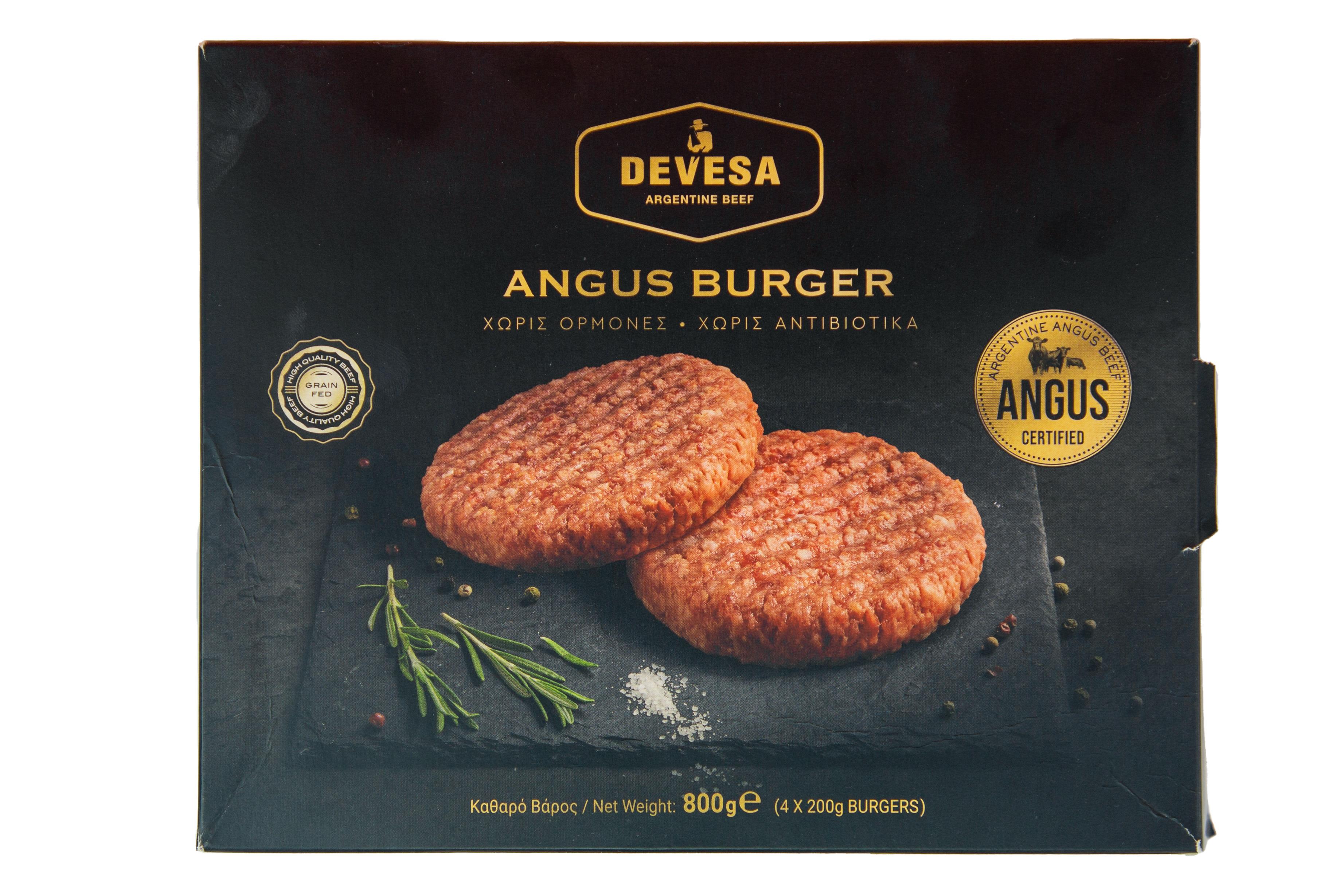 Burger Wołowy Mrożony Devesa Vaccum 4X200G