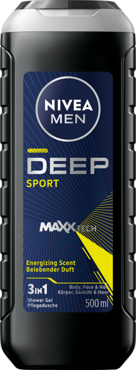 Nivea Żel Pod Prysznic Deep Sport 500 Ml
