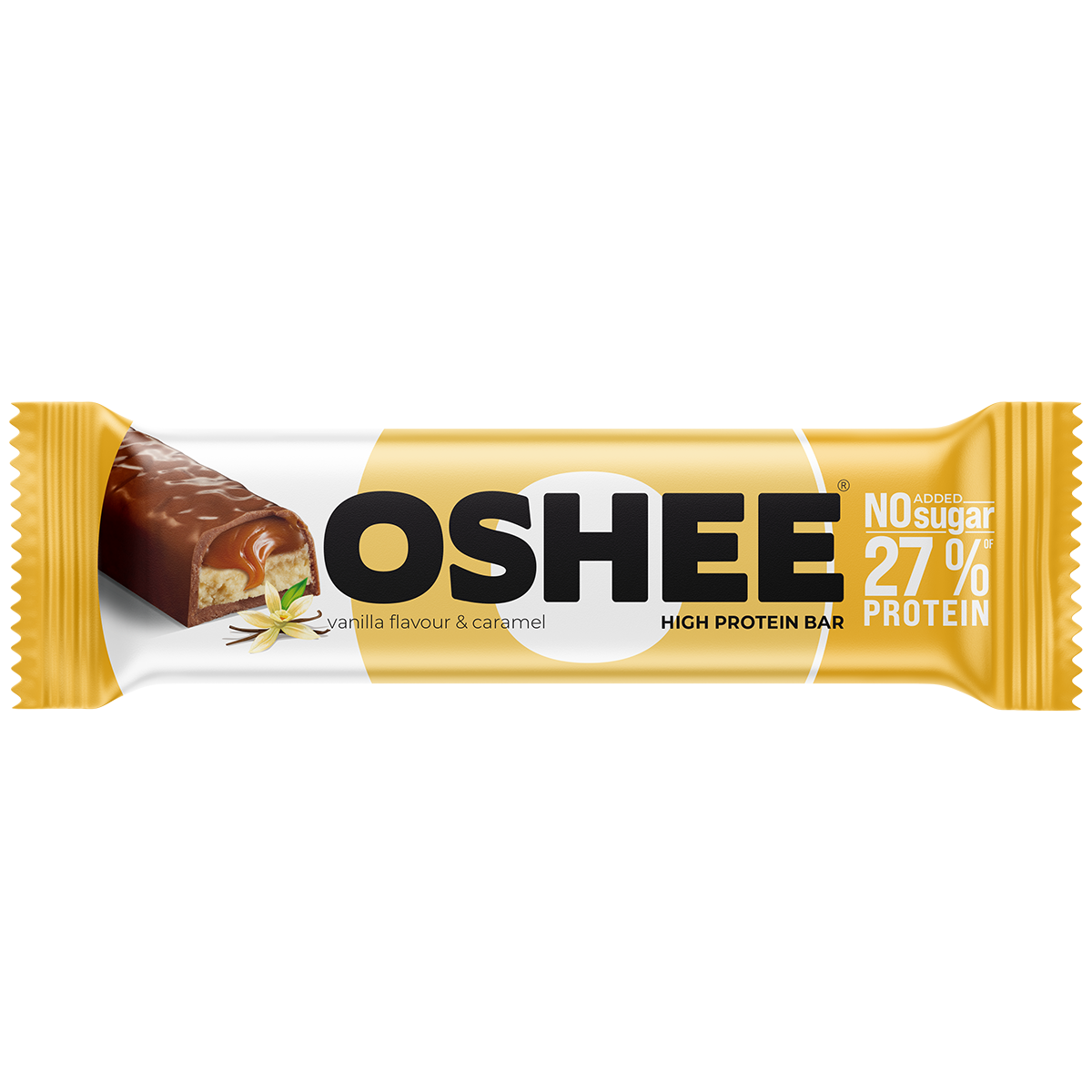 Oshee Baton Proteinowy O Smaku Waniliowo-Karmelowym 49G
