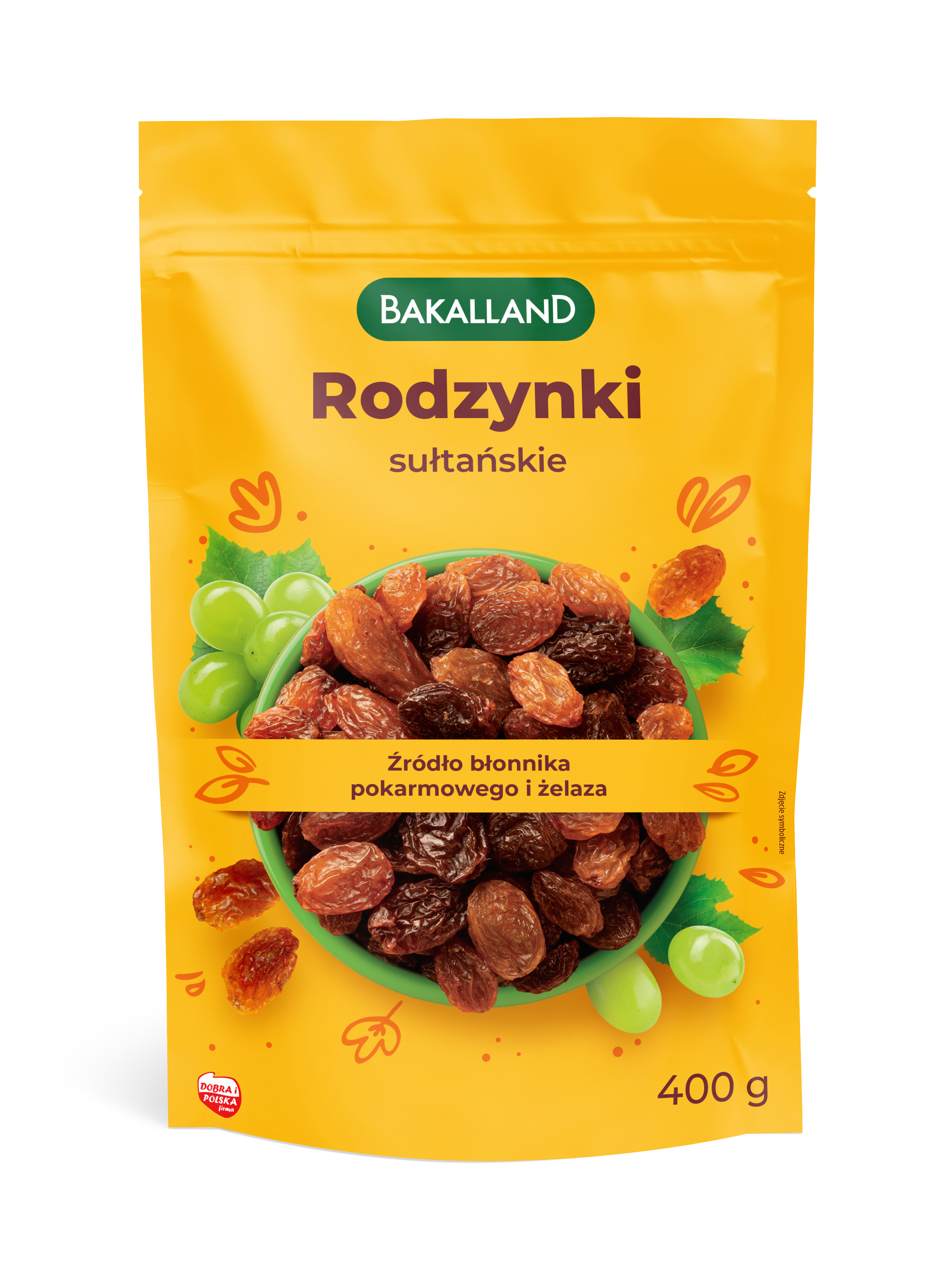 Rodzynki Sułtańskie 400G Bakalland