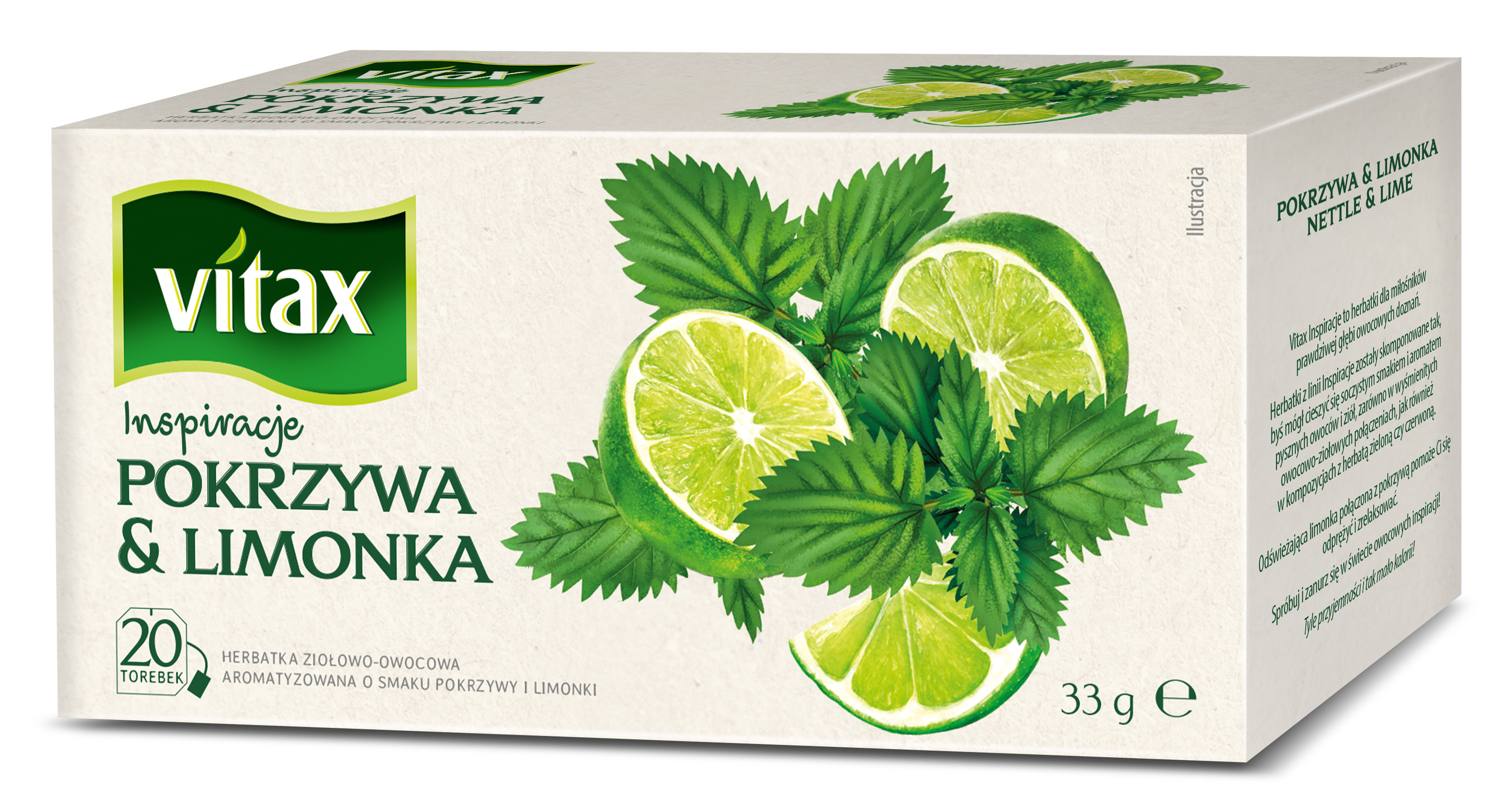 Vitax Inspiracje Pokrzywa & Limonka 20S