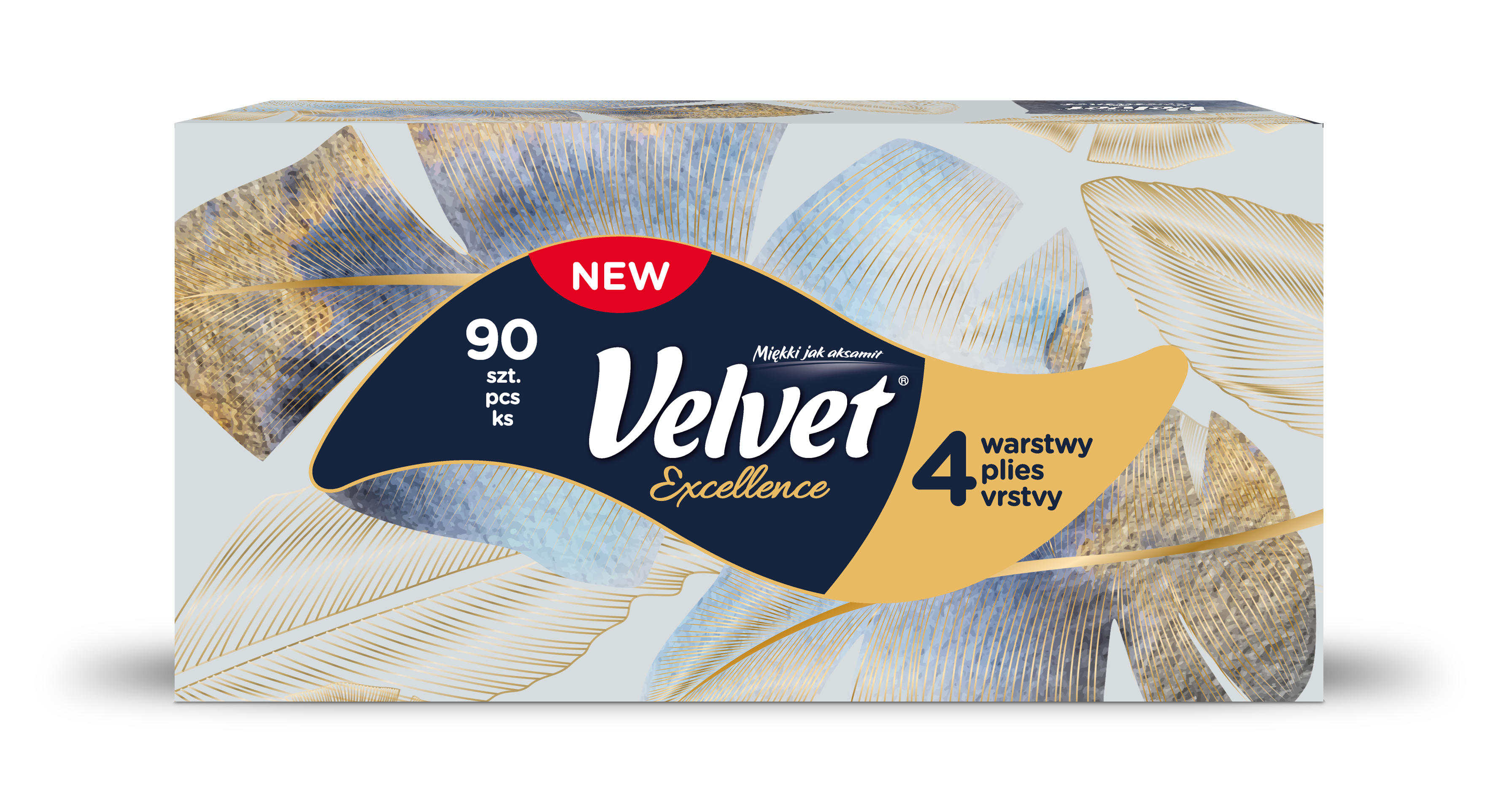 Chusteczki Uniwersalne Velvet Excellence Szt. 90