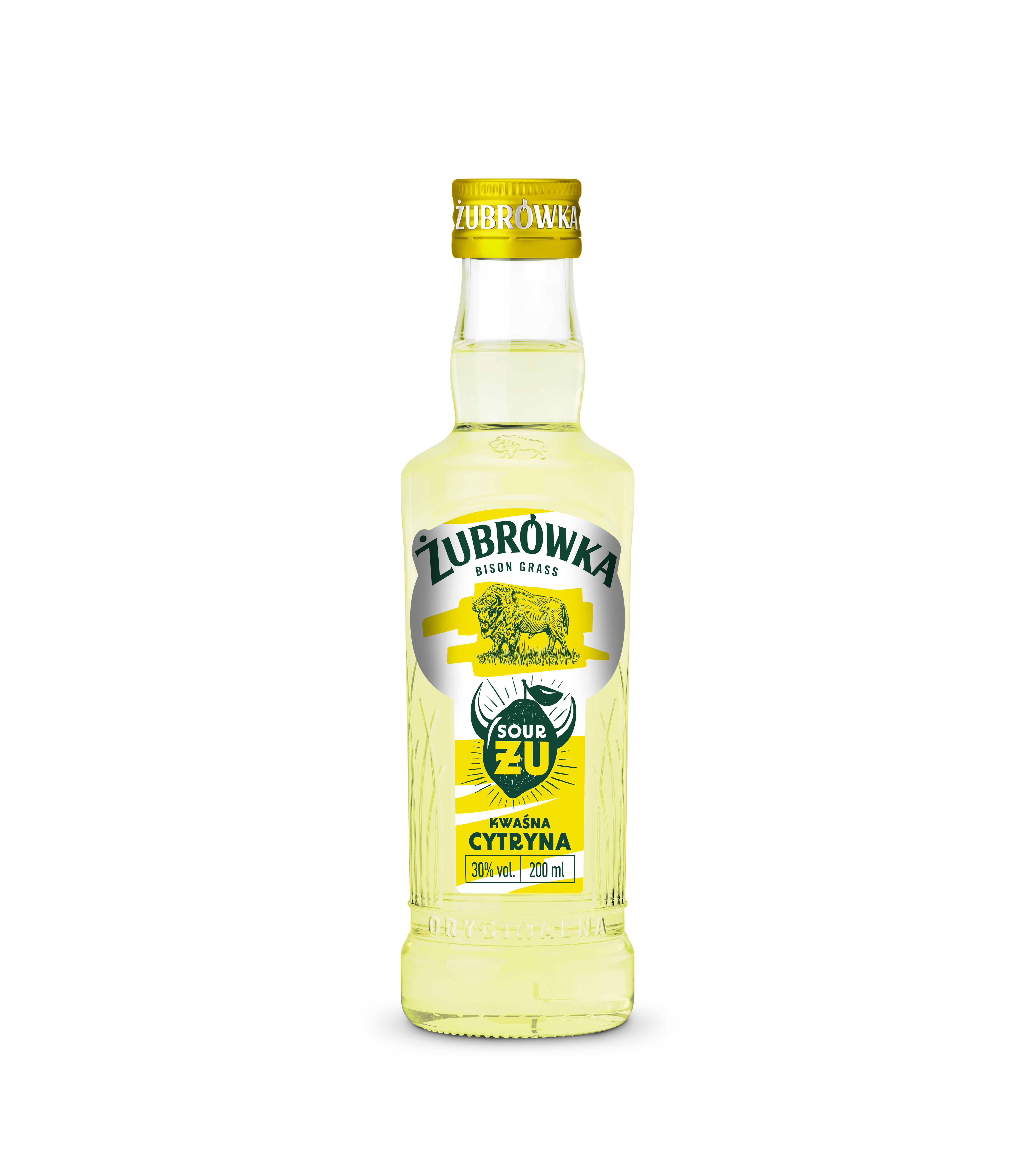 Żubrówka Żu Fresh Kwaśna Cytryna 200 Ml 30%