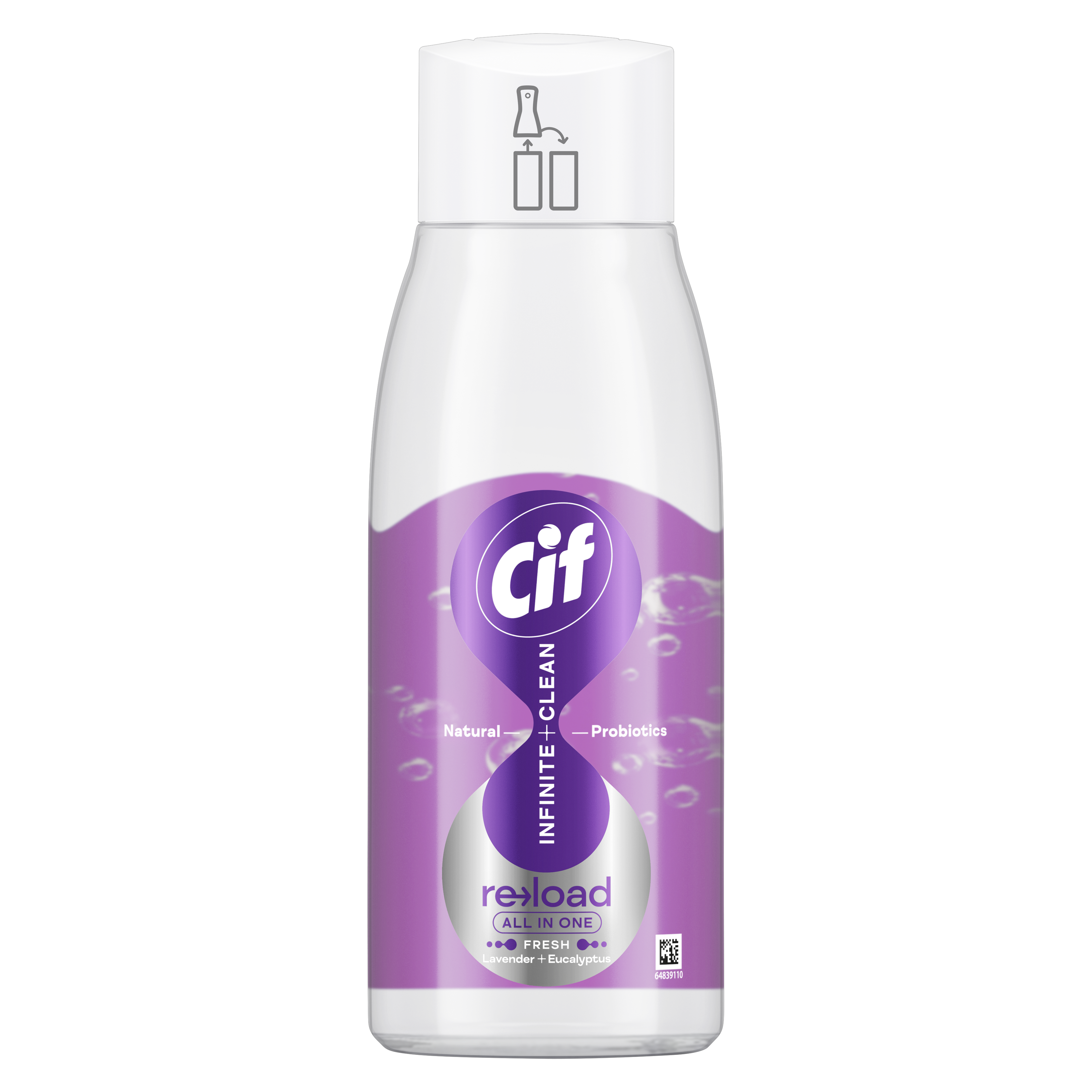Cif Refill Fresh Lavender & Eucalyptus 590Ml
