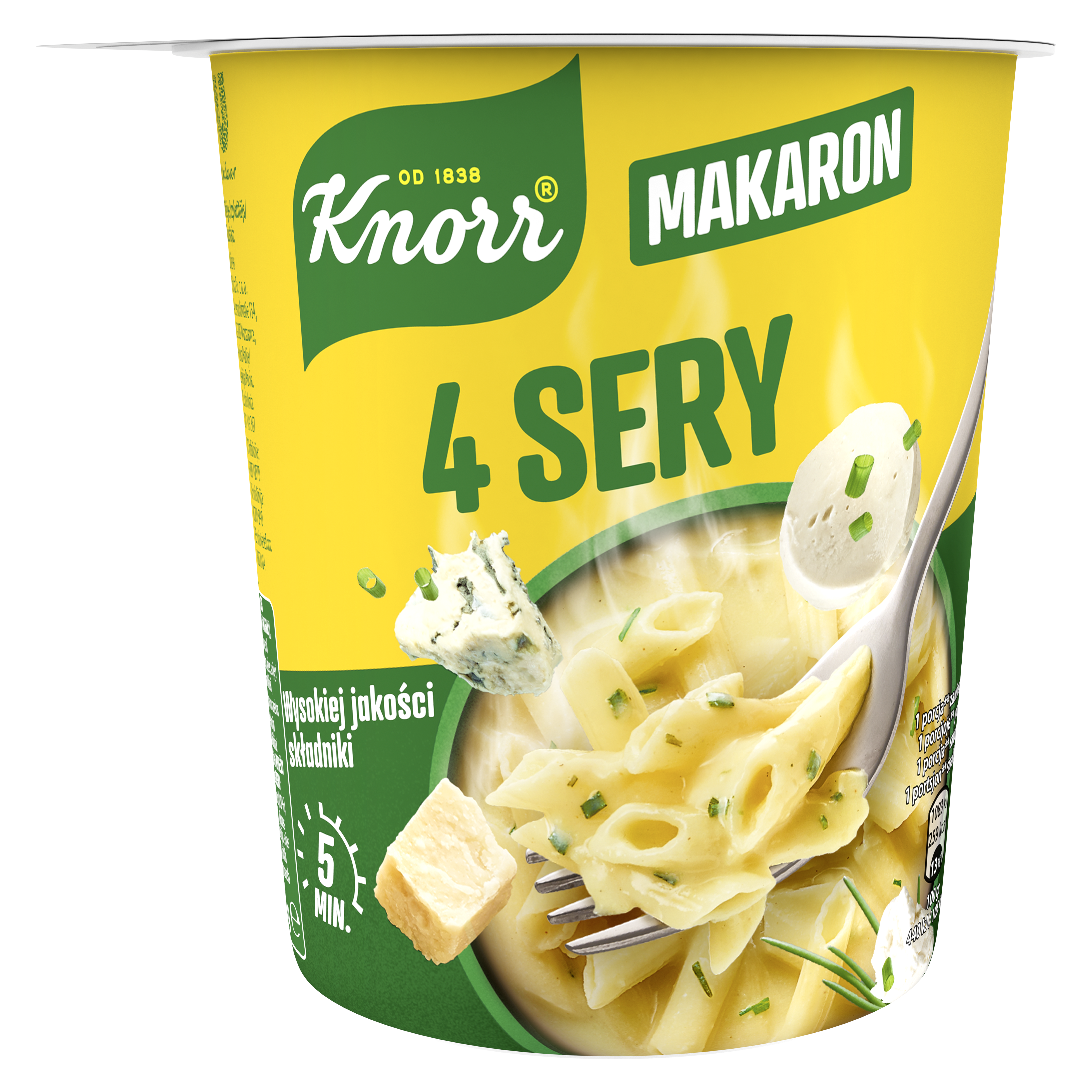 Knorr Danie Makaron 4 Sery 66G
