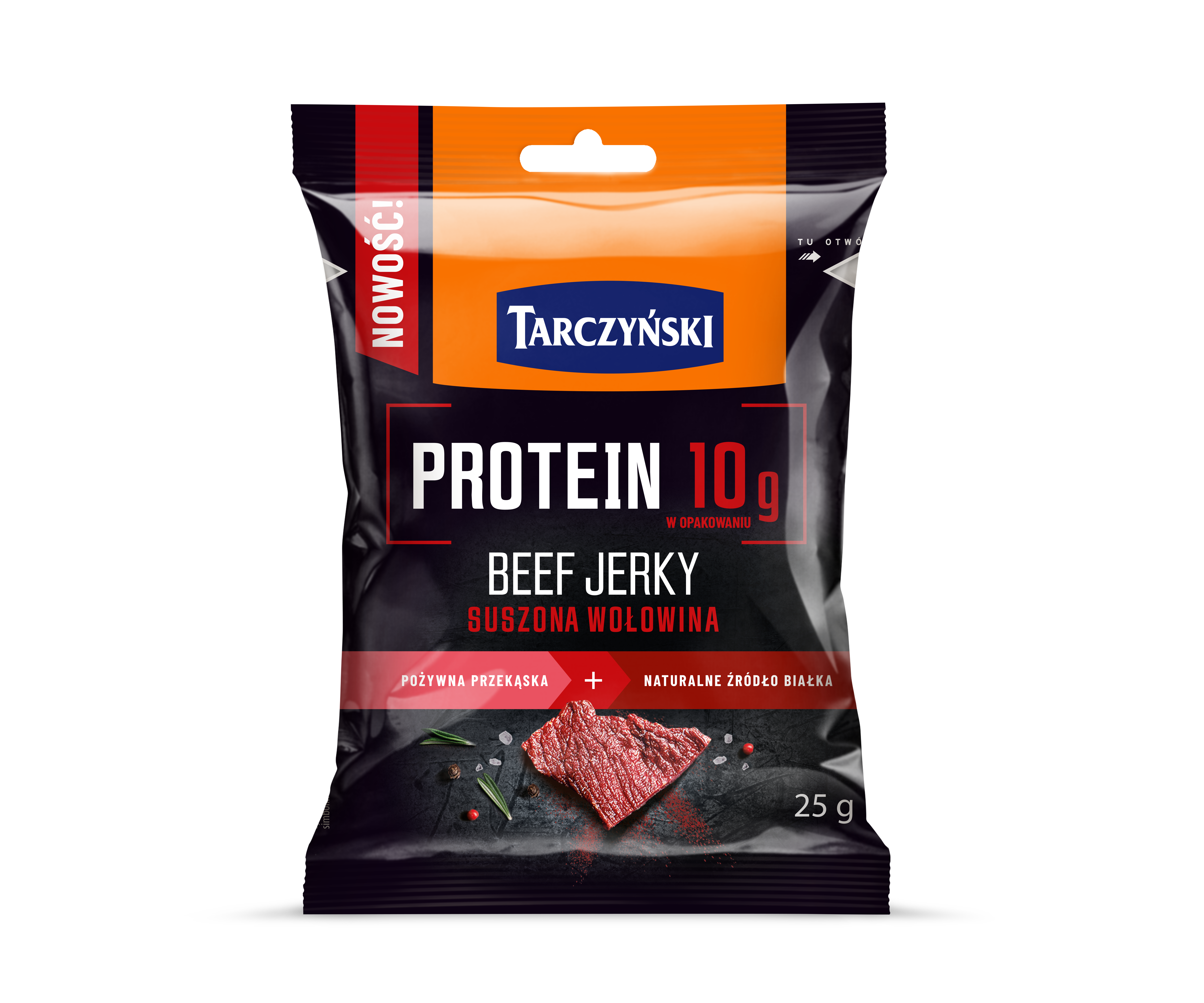 Protein Beef Jerky 25 G Tarczyński