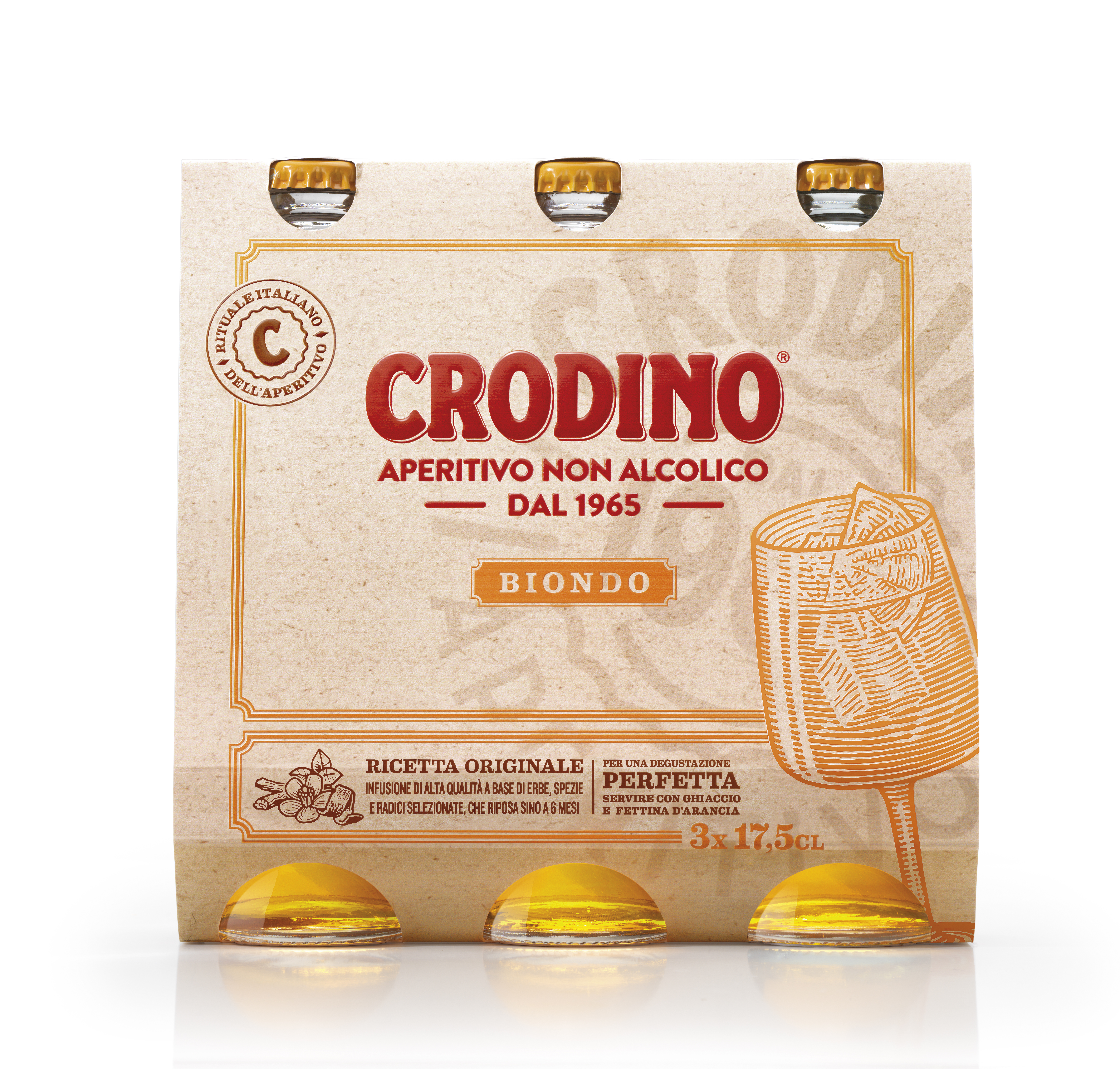 Crodino Aparetivo 3X175 Ml