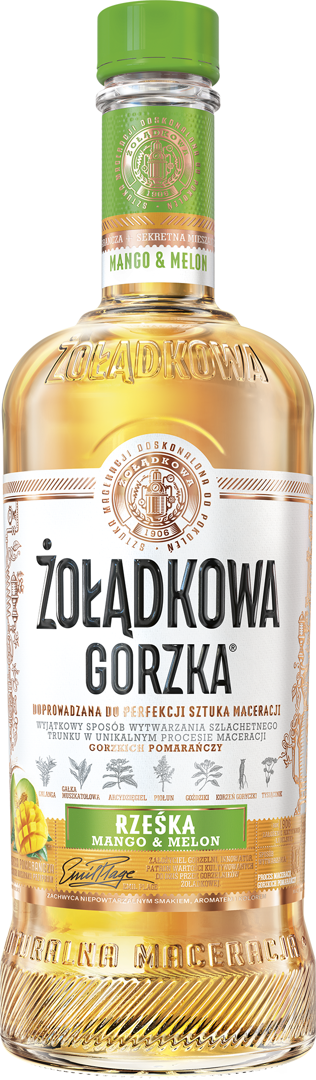 Żołądkowa Gorzka Mango & Melon 28% 500Ml
