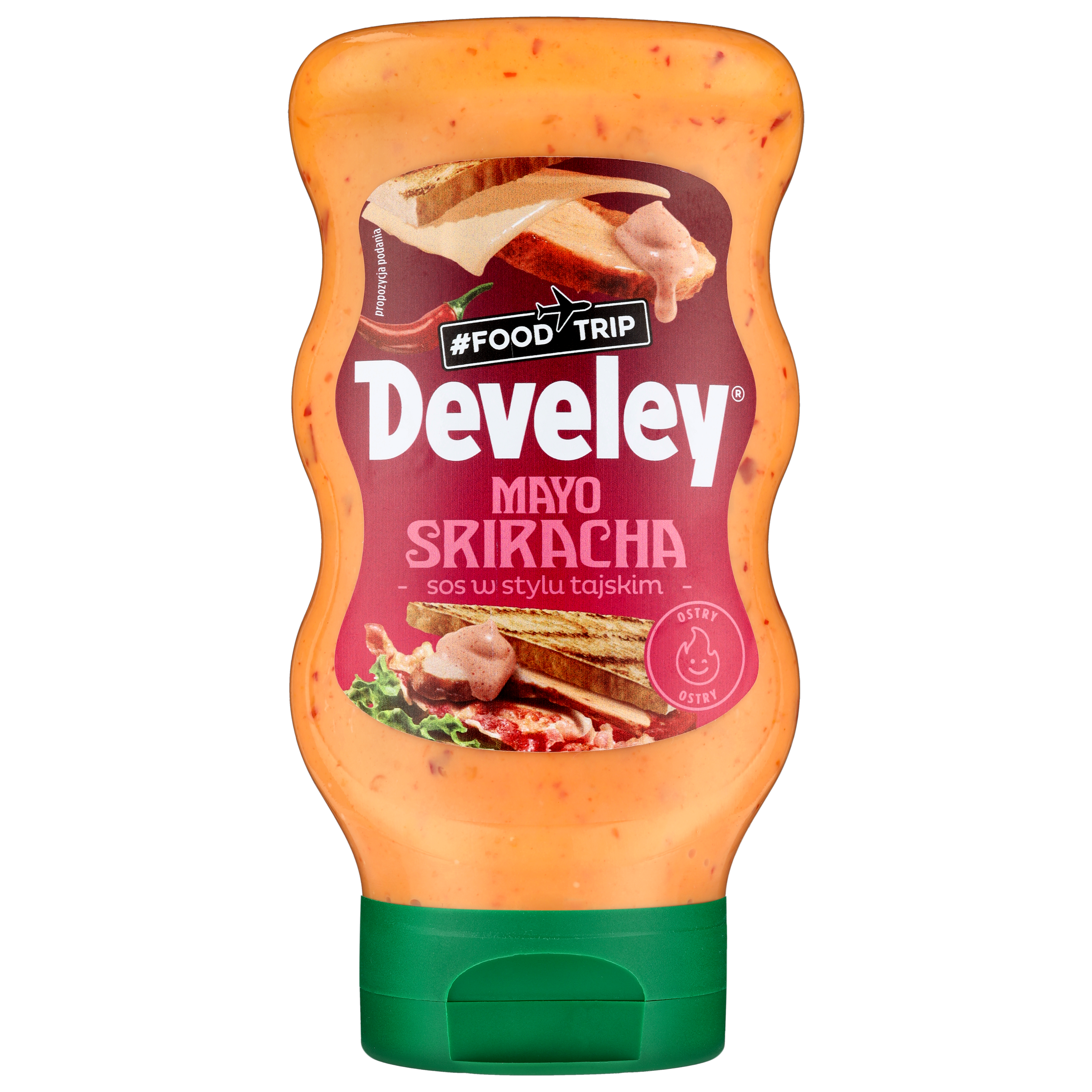 Develey Polska Sos Majo Sriracha - Food Trip 300 Ml