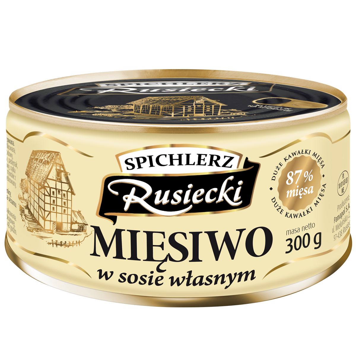 Spichlerz Rusiecki Mięsiwo W Sosie Własnym 300G